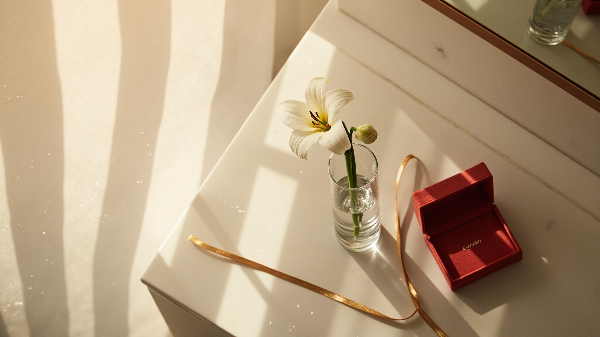 Baiser Volé Shimmering Eau de Parfum Spray by Cartier. Atmospheric mood
