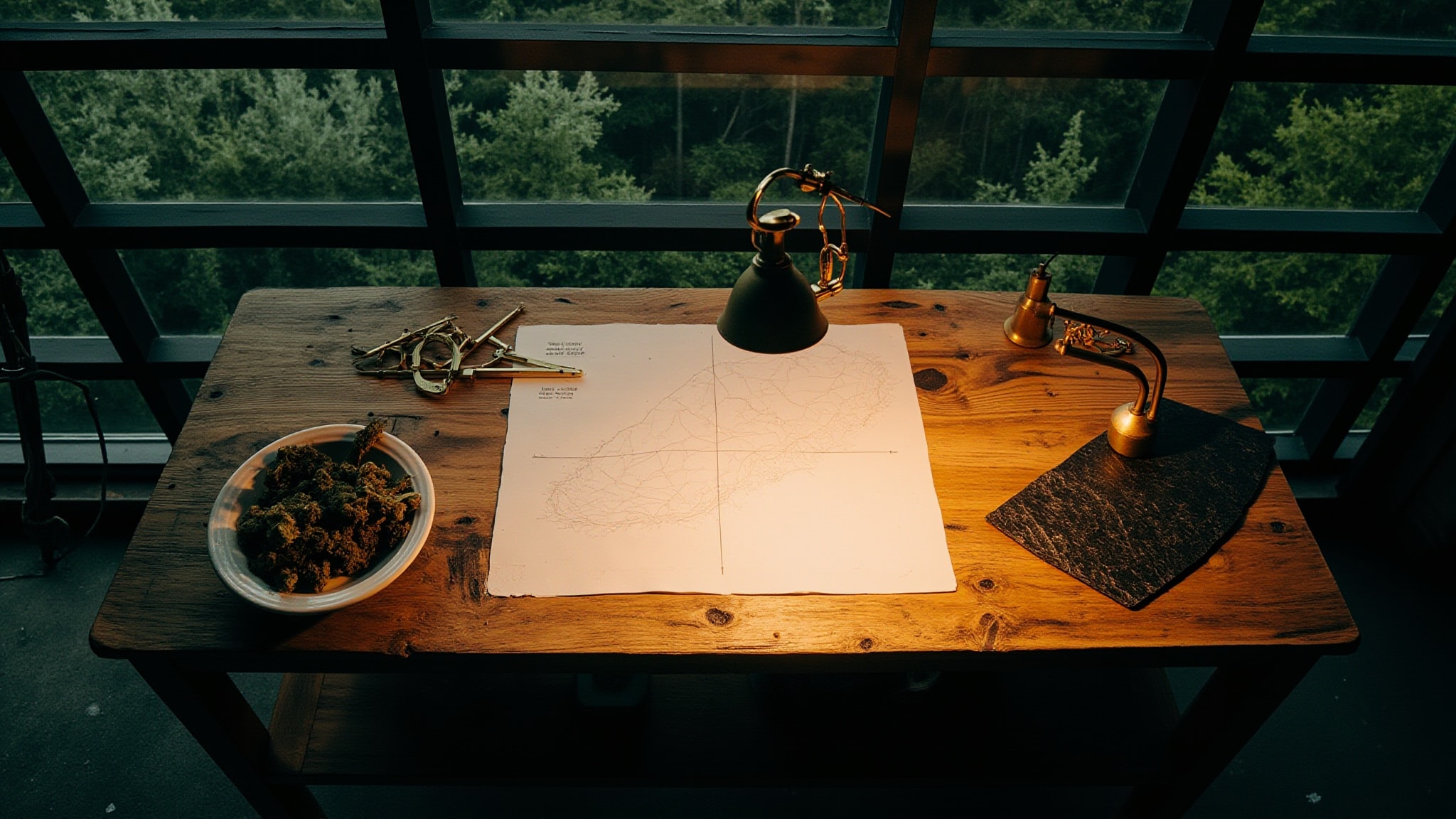 Forest Animals by Casaniche. Atmospheric mood