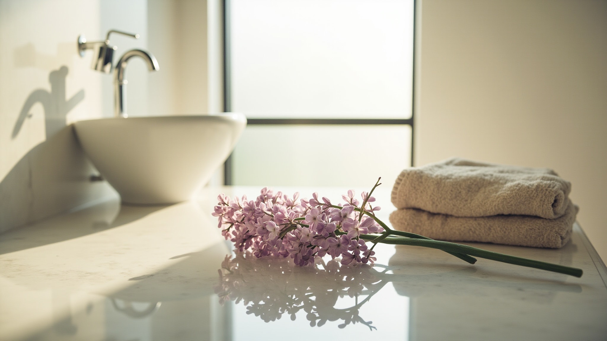 Lilac Eau de Toilette by Caswell Massey. Atmospheric mood