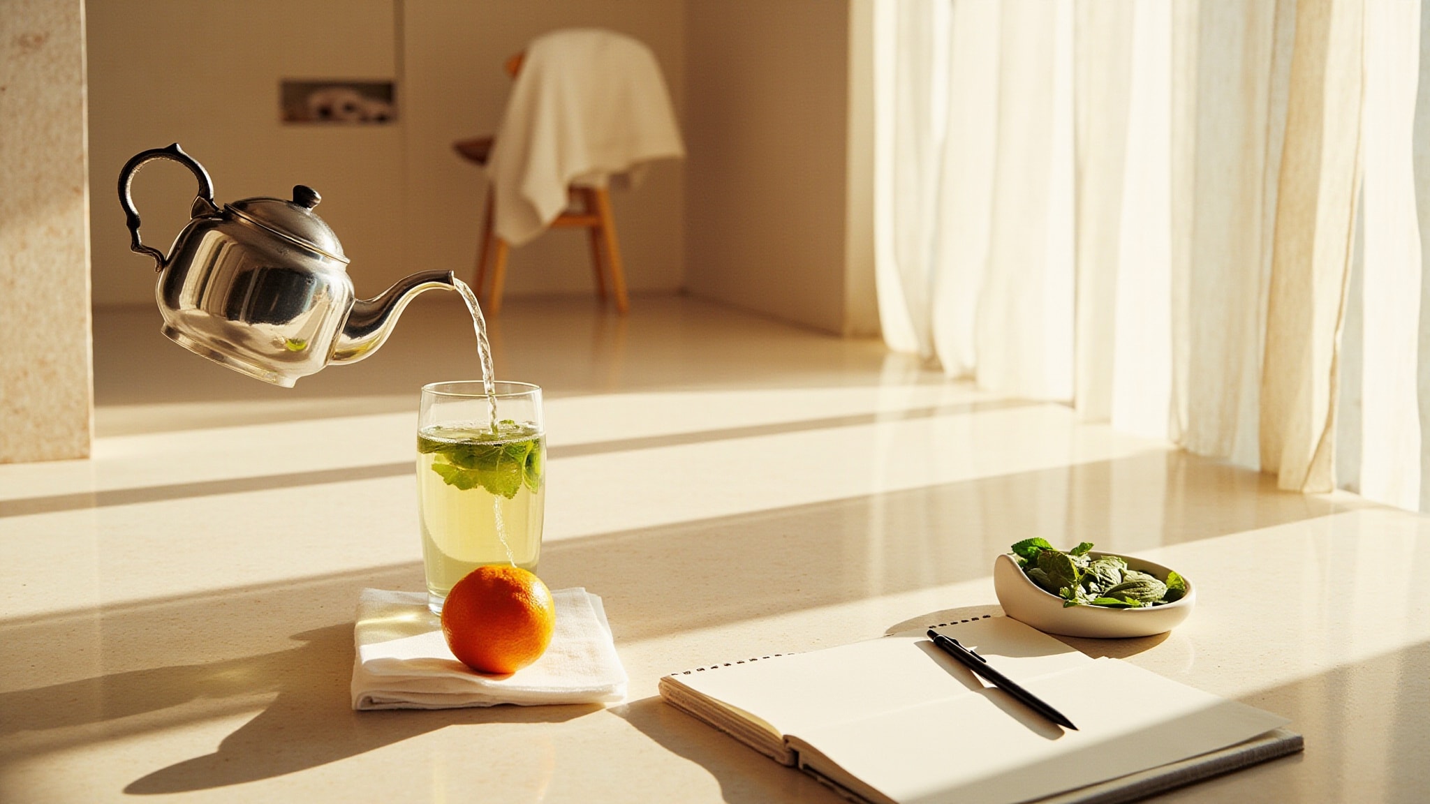 Moroccan Mint Tea by Chasense. Atmospheric mood