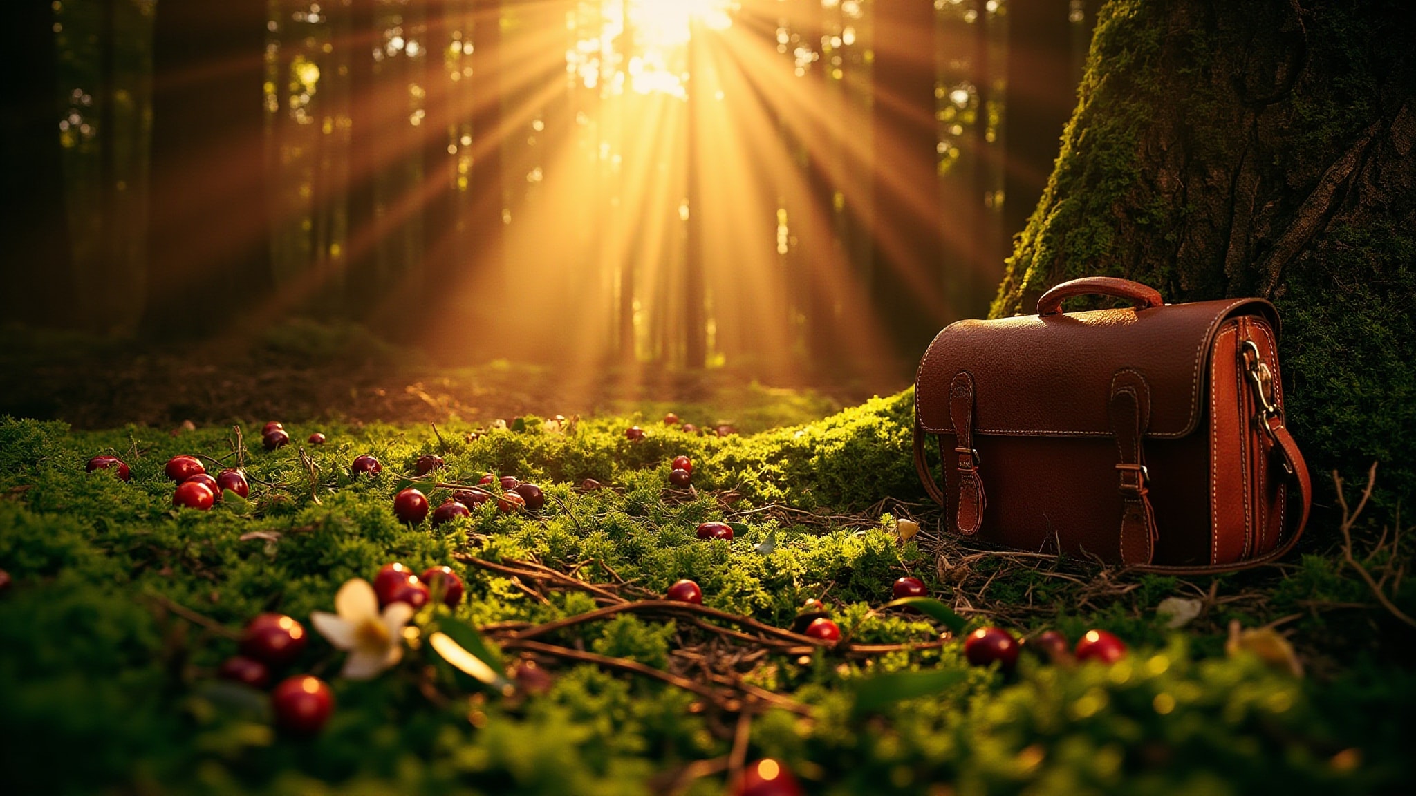 Cherry in The Woods by Aurora Scents. Atmospheric mood