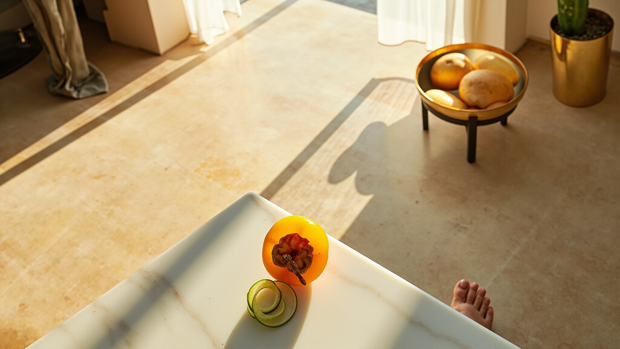 Persimmon by Chi Chi. Atmospheric mood