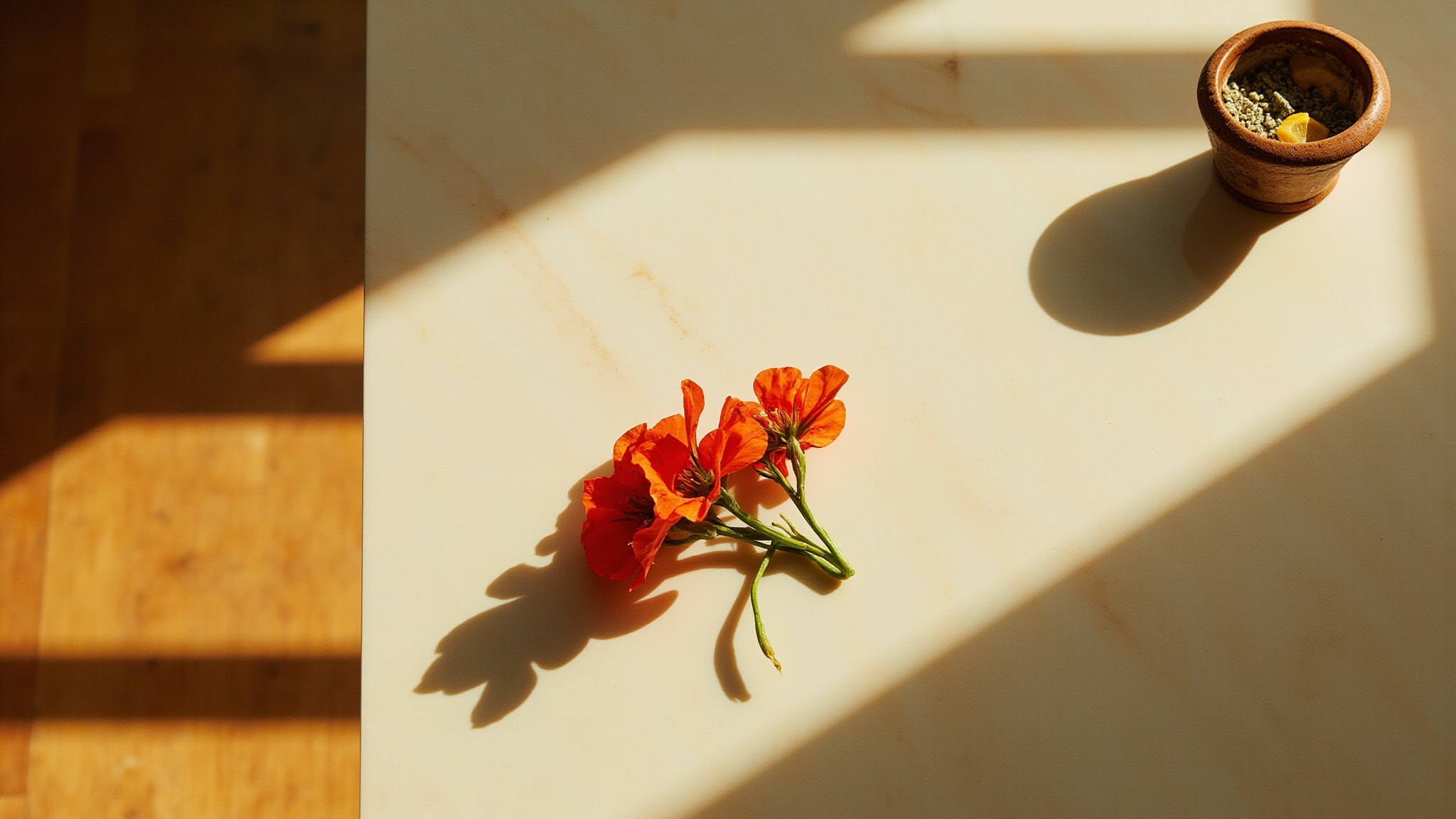 Eau de Fleurs Capucine by Chloé. Atmospheric mood