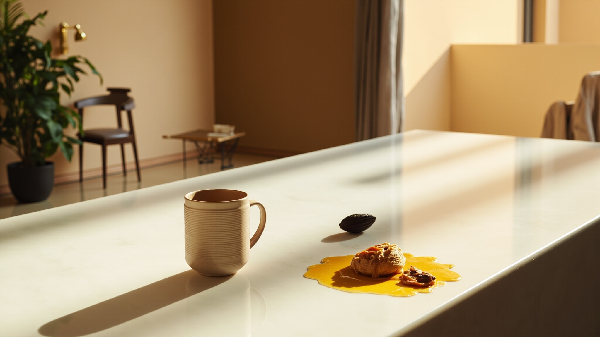 Coffee Addict by Theodoros Kalotinis. Atmospheric mood