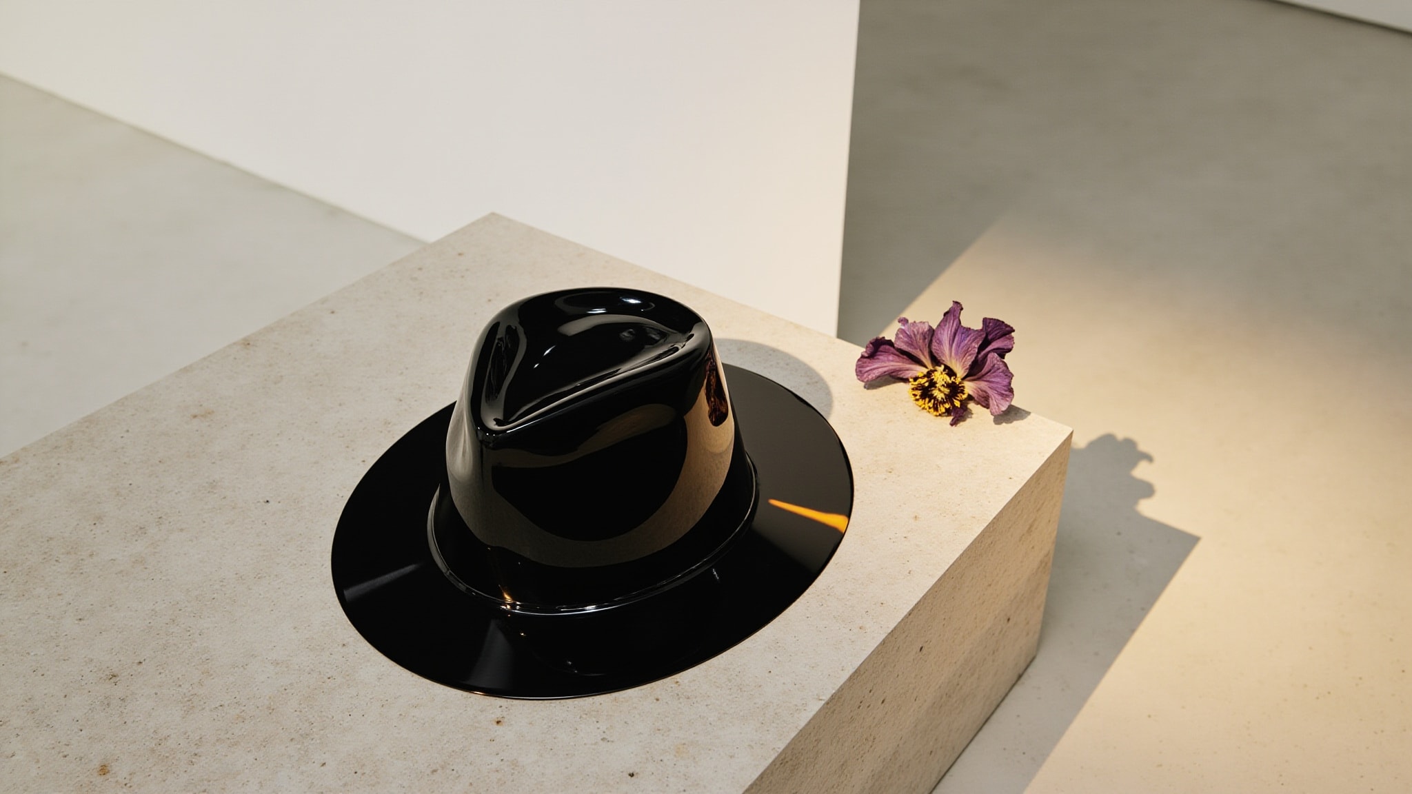 Stephen Jones Millinery by Comme des Garcons. Atmospheric mood