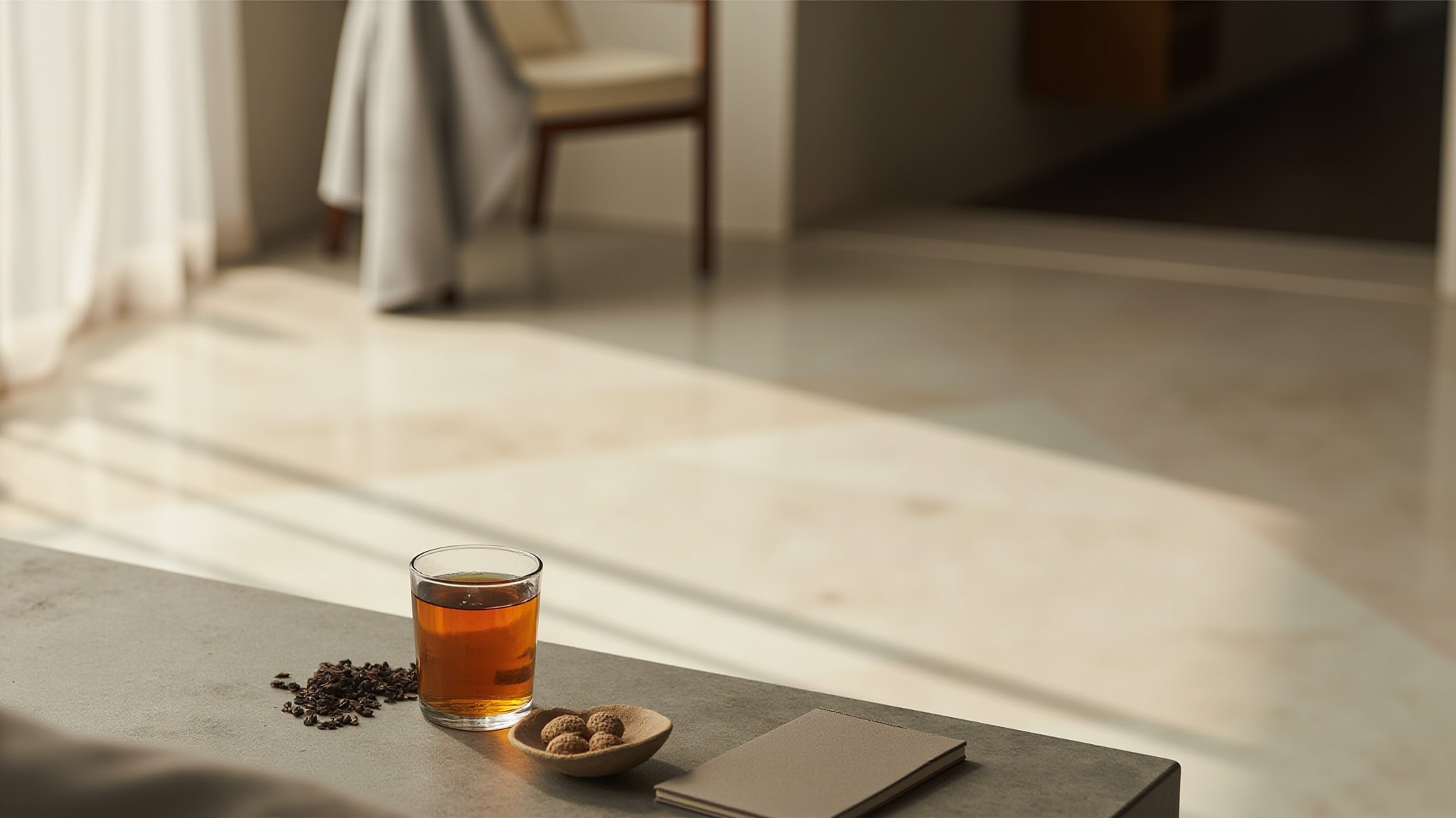 Thé Tonka by Compagnie de Provence. Atmospheric mood