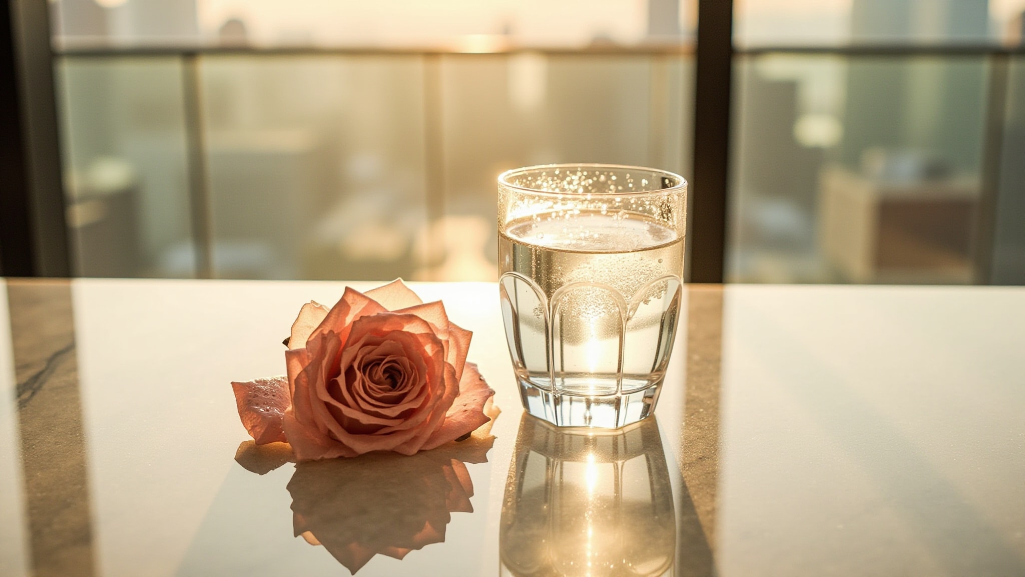 Chanson d'Eau Rose by Coty. Atmospheric mood