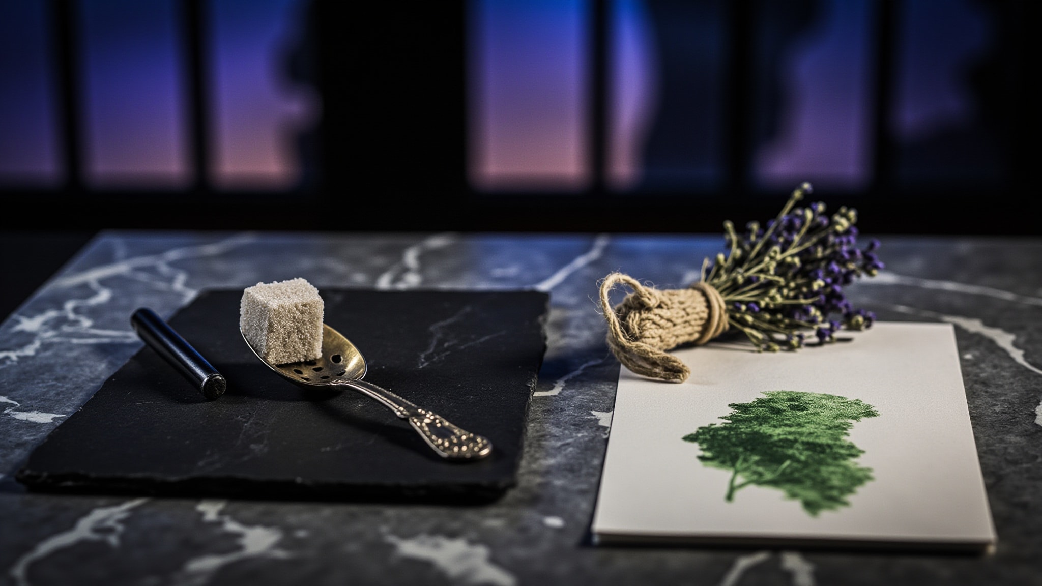Les Fleurs du Mal Absinthe by Cousu de Fil Blanc. Atmospheric mood