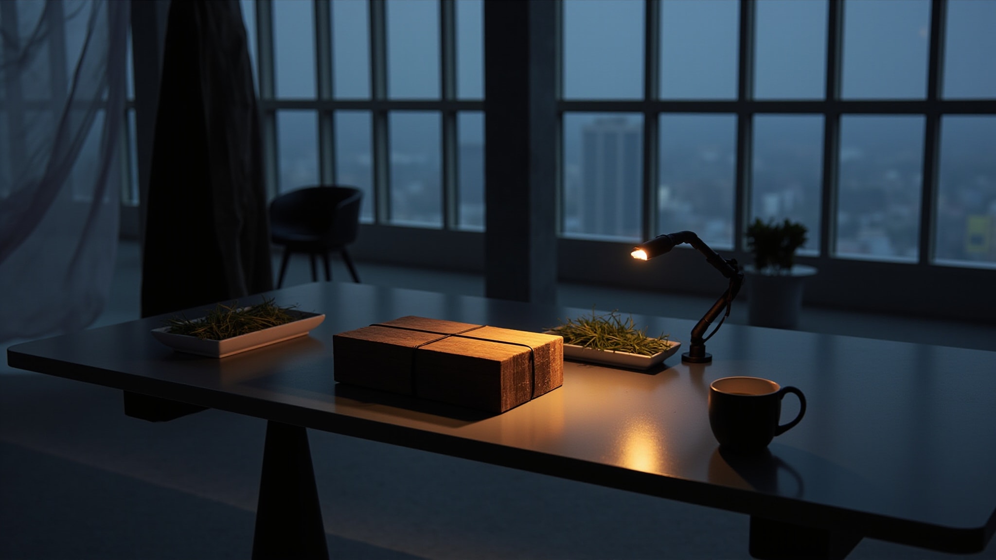Pure Black by Creation Lamis. Atmospheric mood