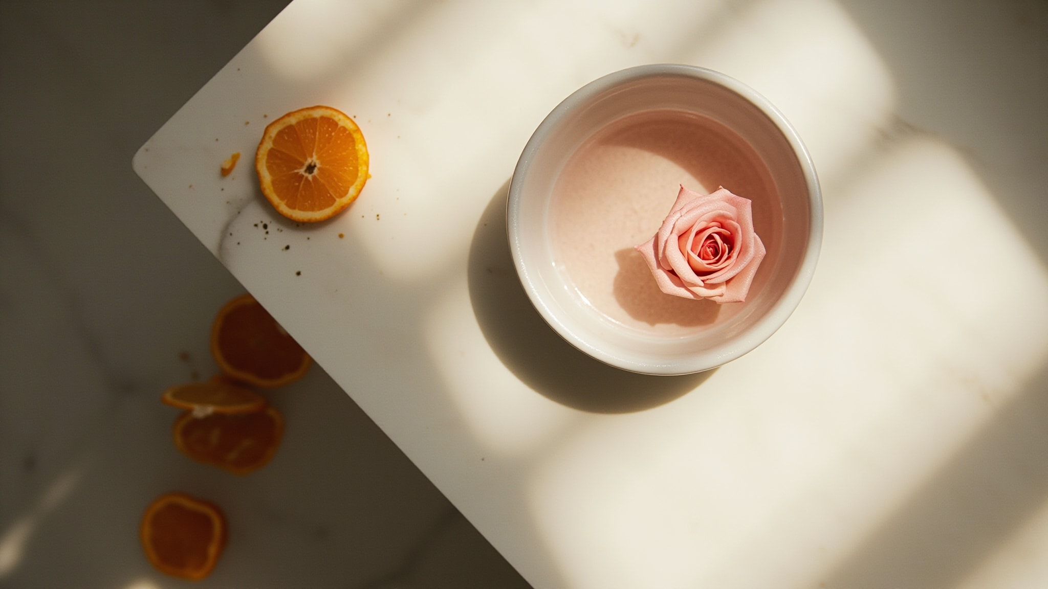 Fleur de The Rose Bulgare by Creed. Atmospheric mood