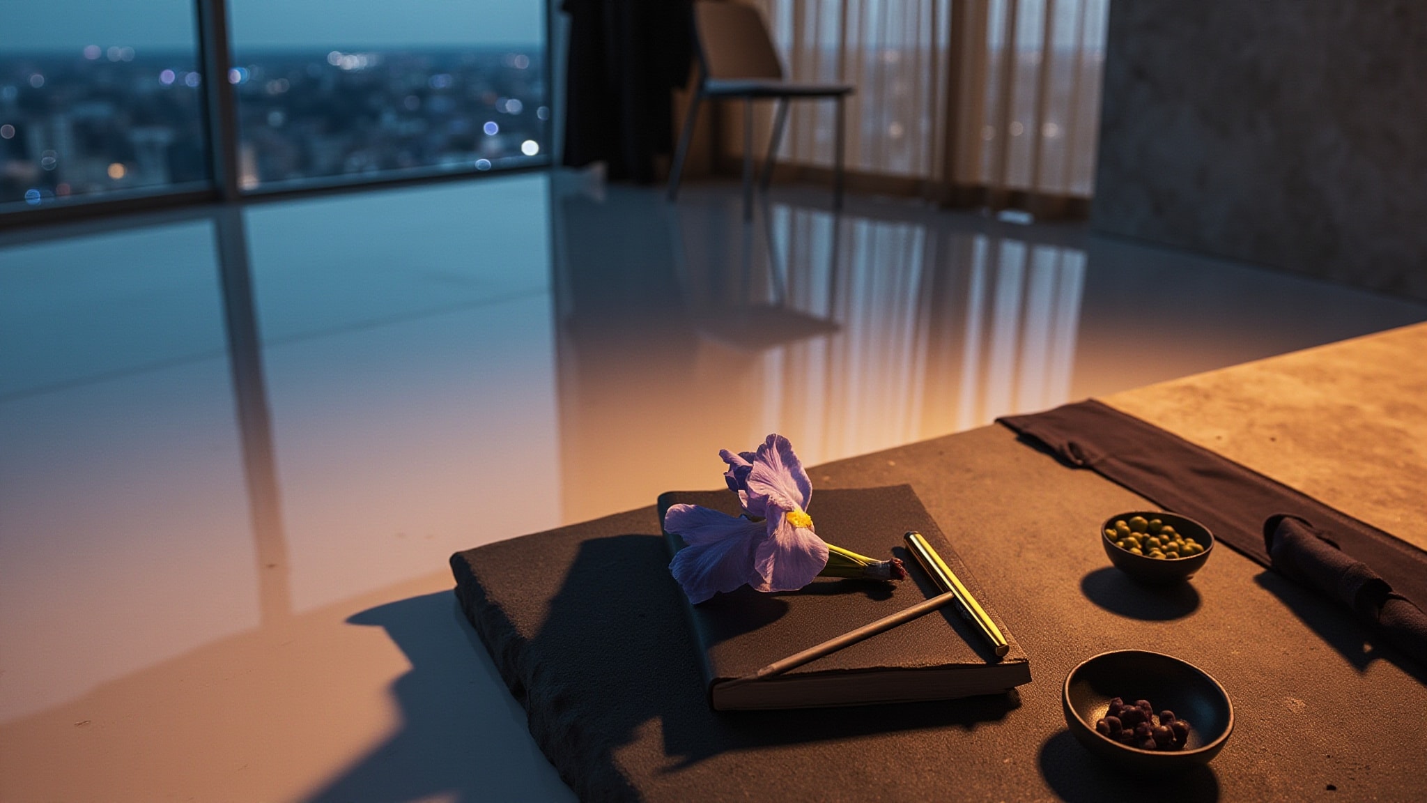 Sapphire by Cuarzo Signature. Atmospheric mood