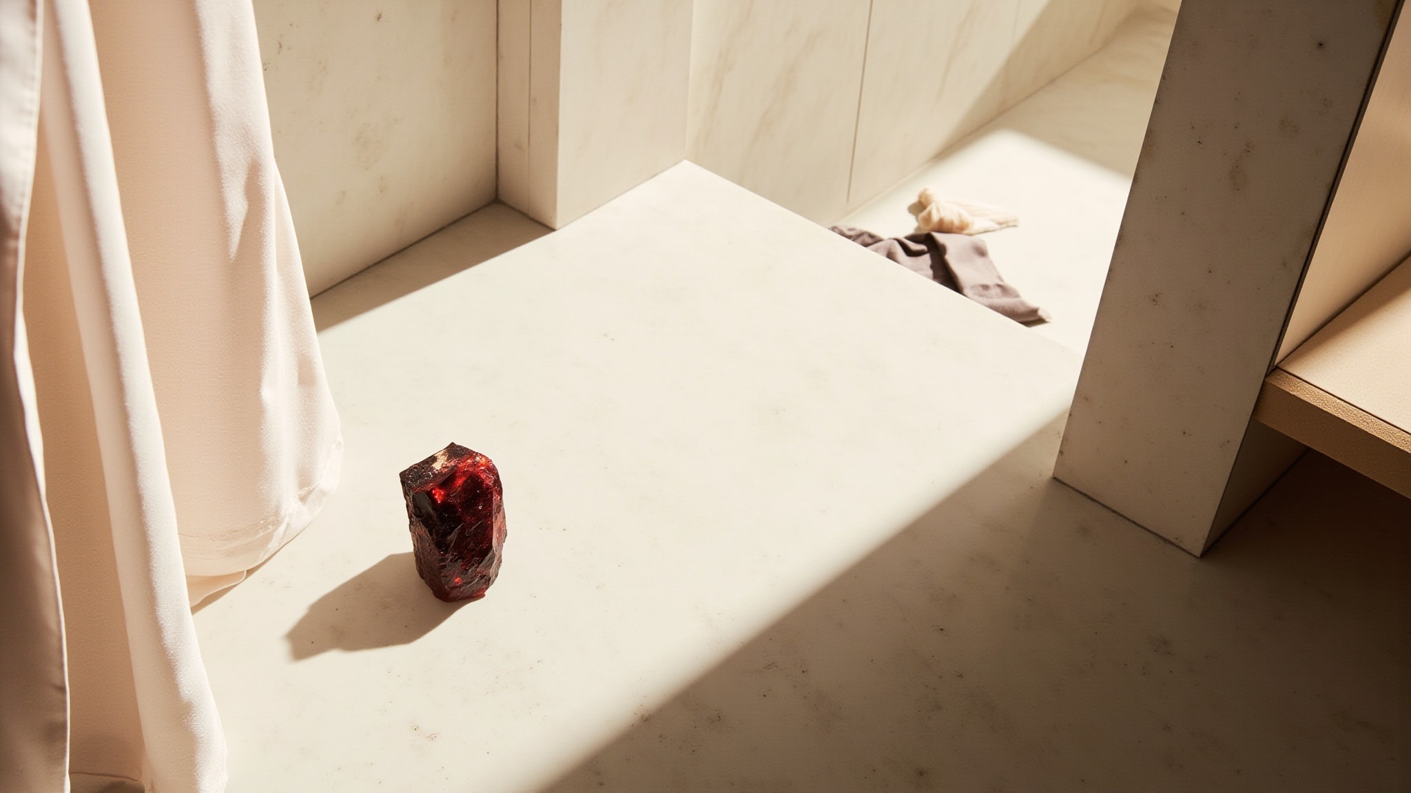 Garnet by Cuarzo The Circle. Atmospheric mood