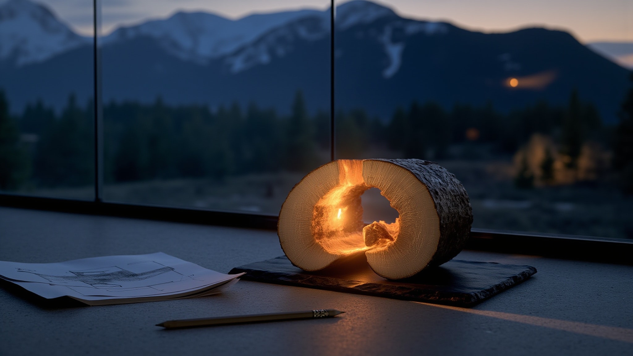 Roan on Fire by d.grayi. Atmospheric mood