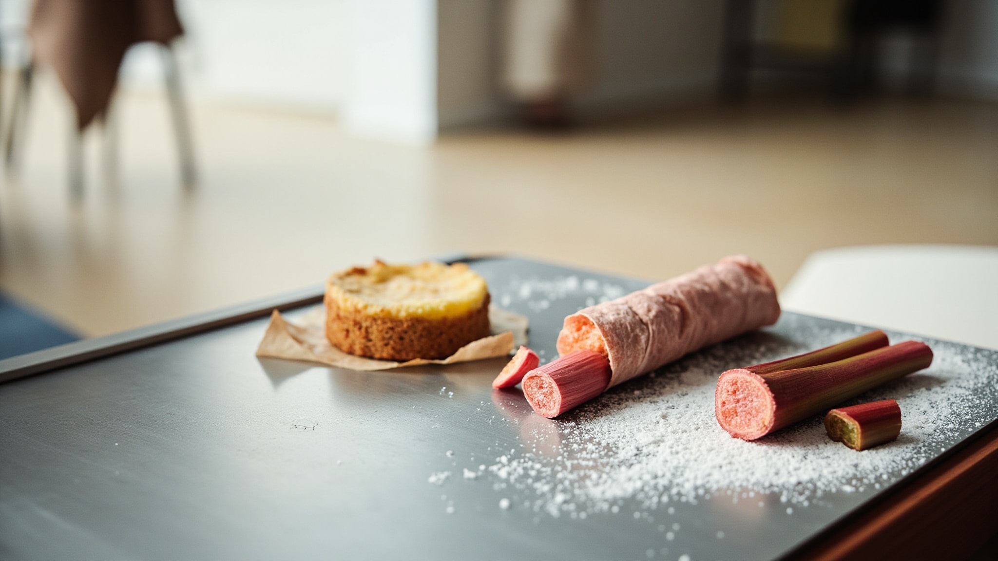 Alsace Rhubarb by Damask Haus. Atmospheric mood
