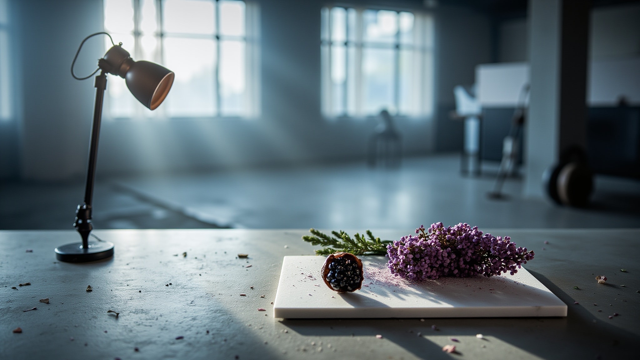 Black Lilac by Damask Haus. Atmospheric mood