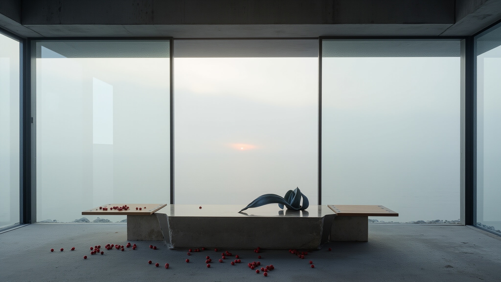 Blue Qingniao by Damask Haus. Atmospheric mood