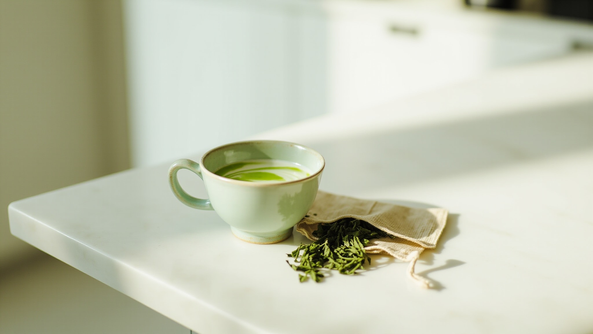 Green Tea by Damask Haus. Atmospheric mood
