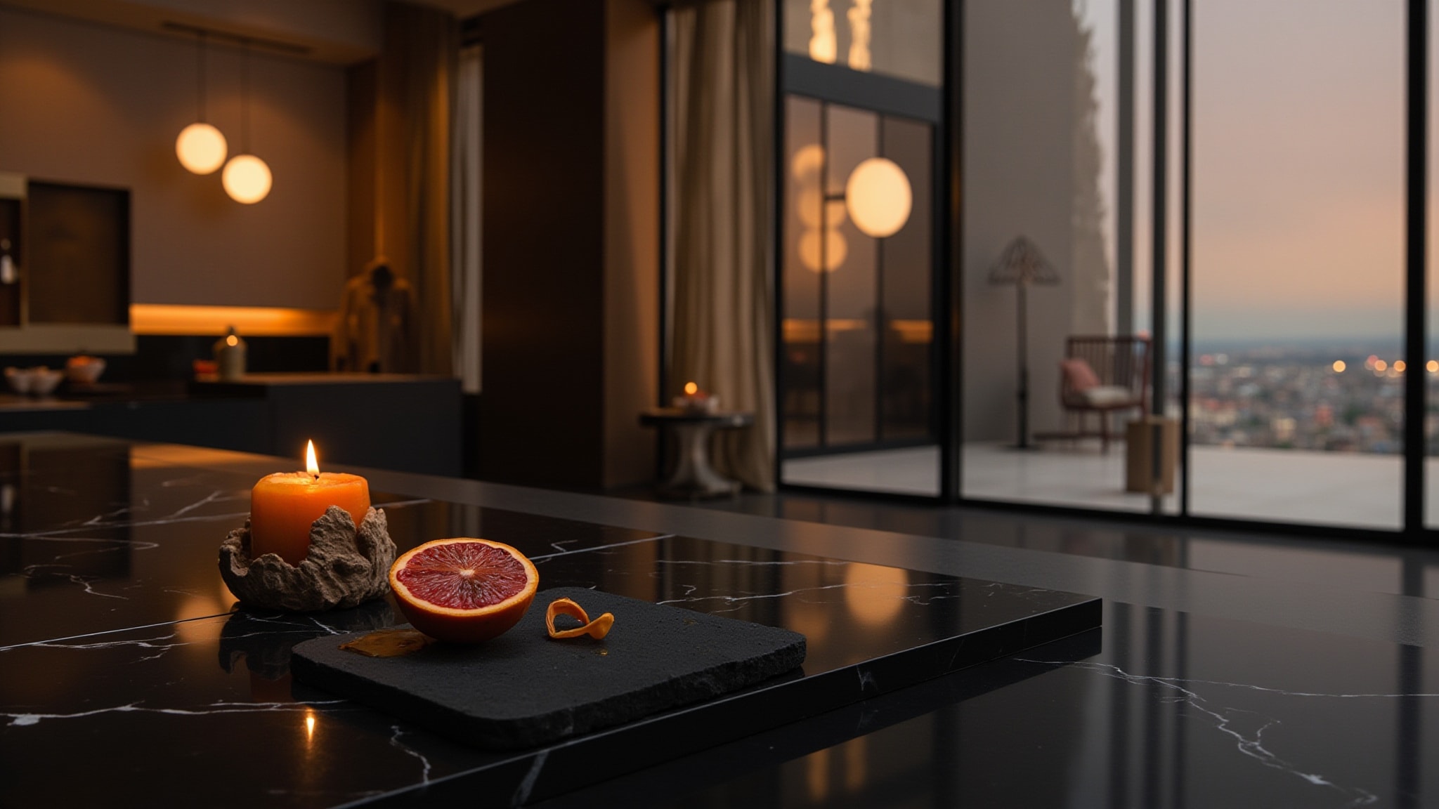 Lava Flow by Damask Haus. Atmospheric mood