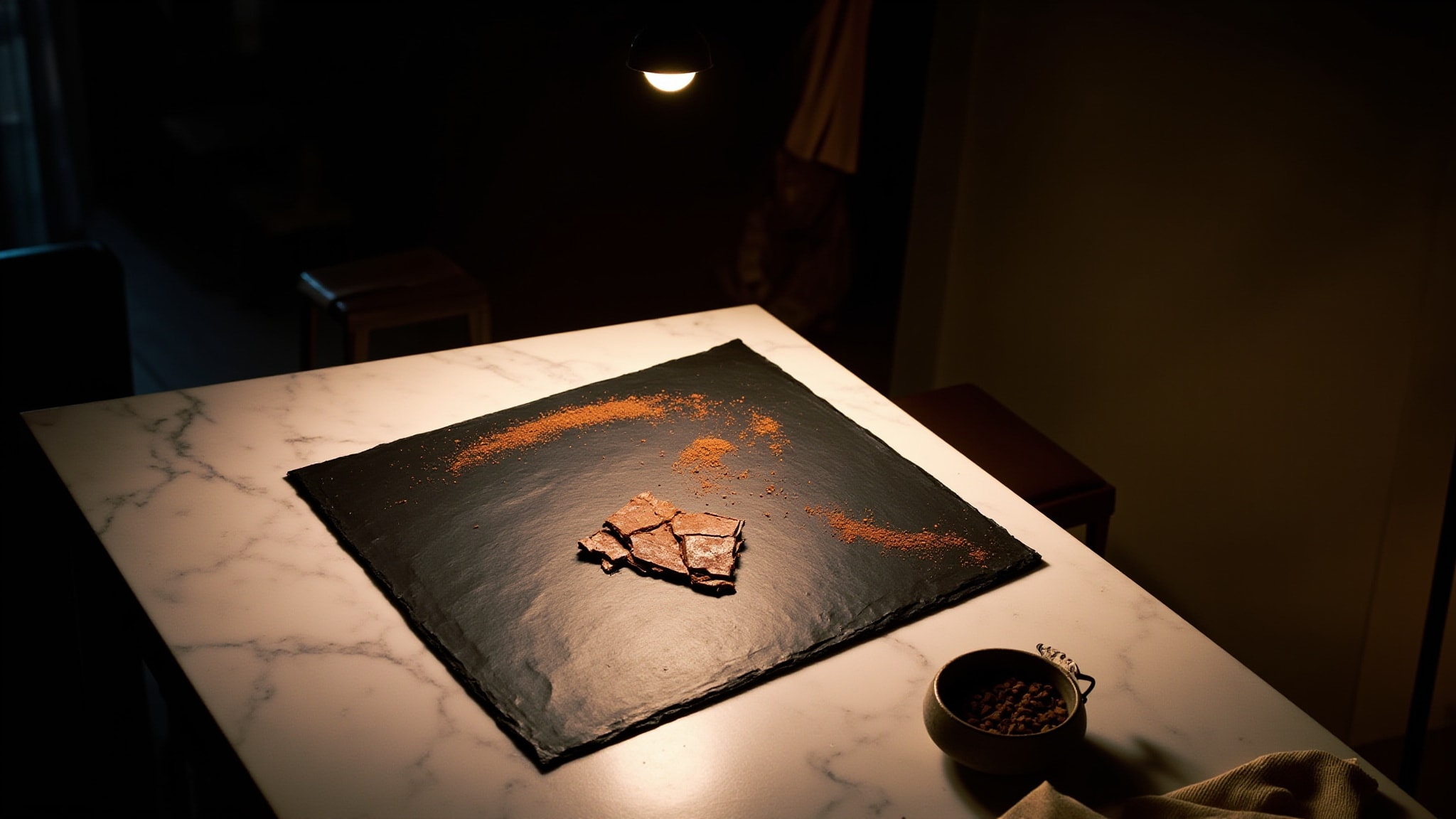 Le Petite Mort au Chocolat by Damask Haus. Atmospheric mood