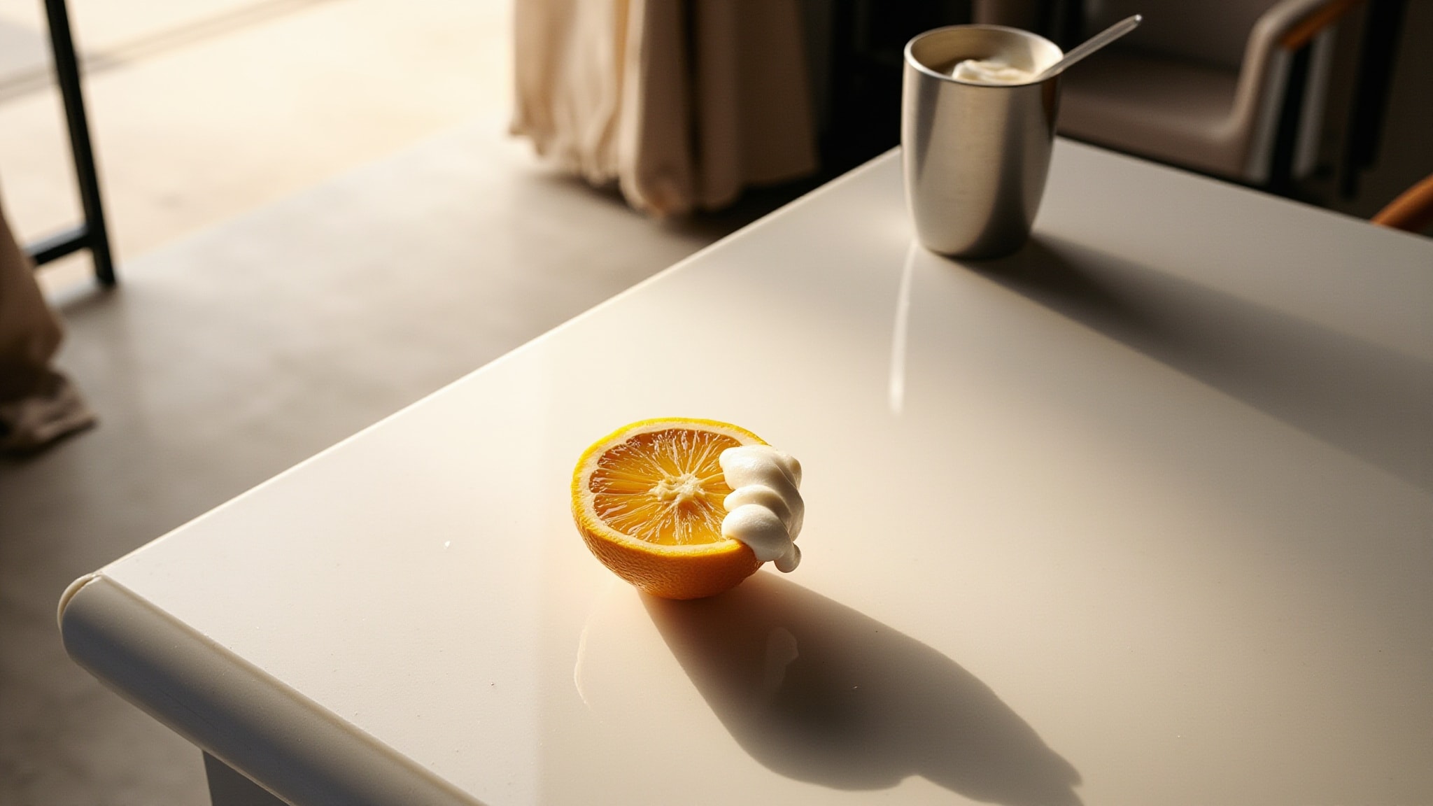 Orange Julius by Damask Haus. Atmospheric mood