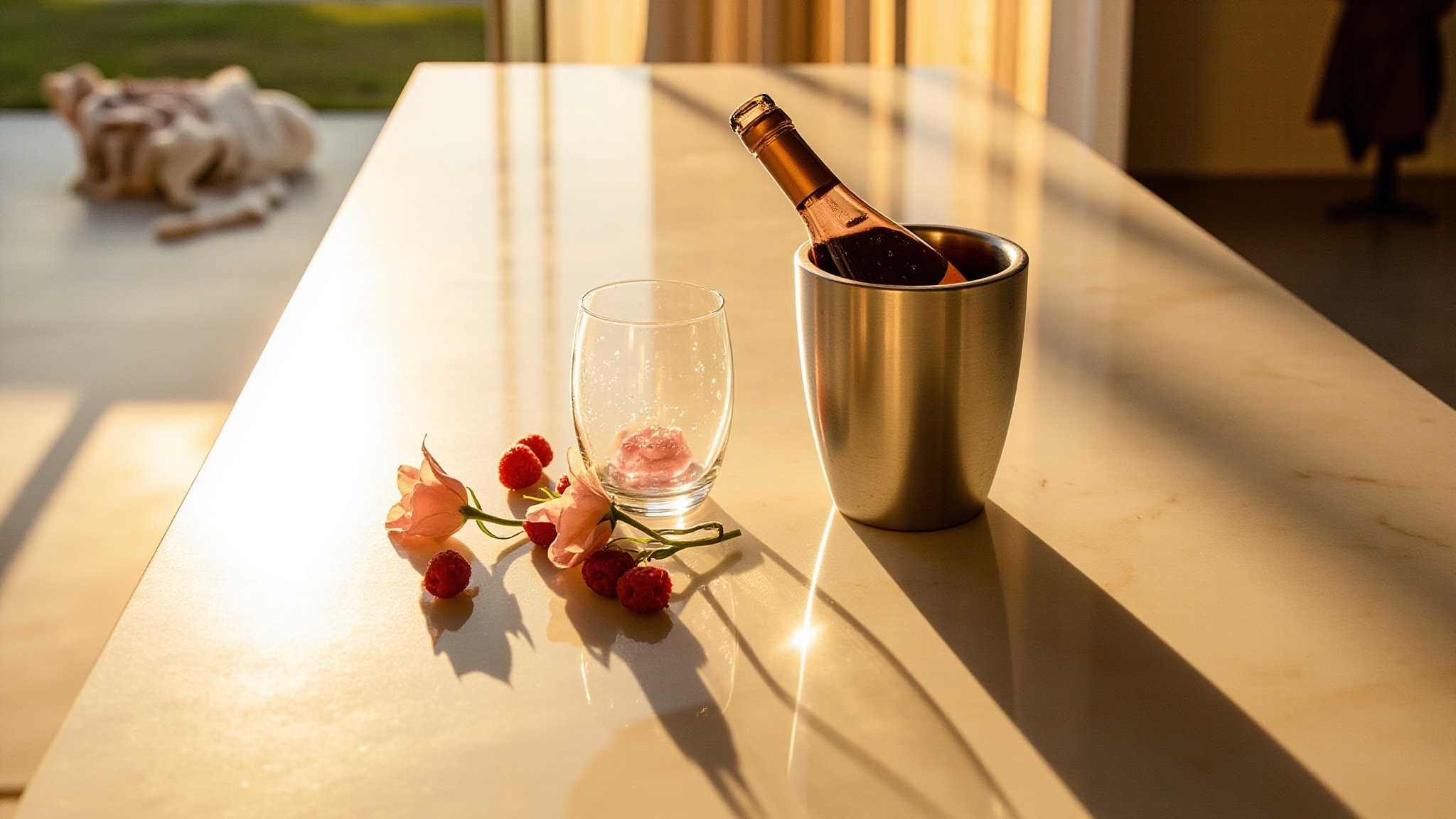 Raspberry Rosé by Damask Haus. Atmospheric mood