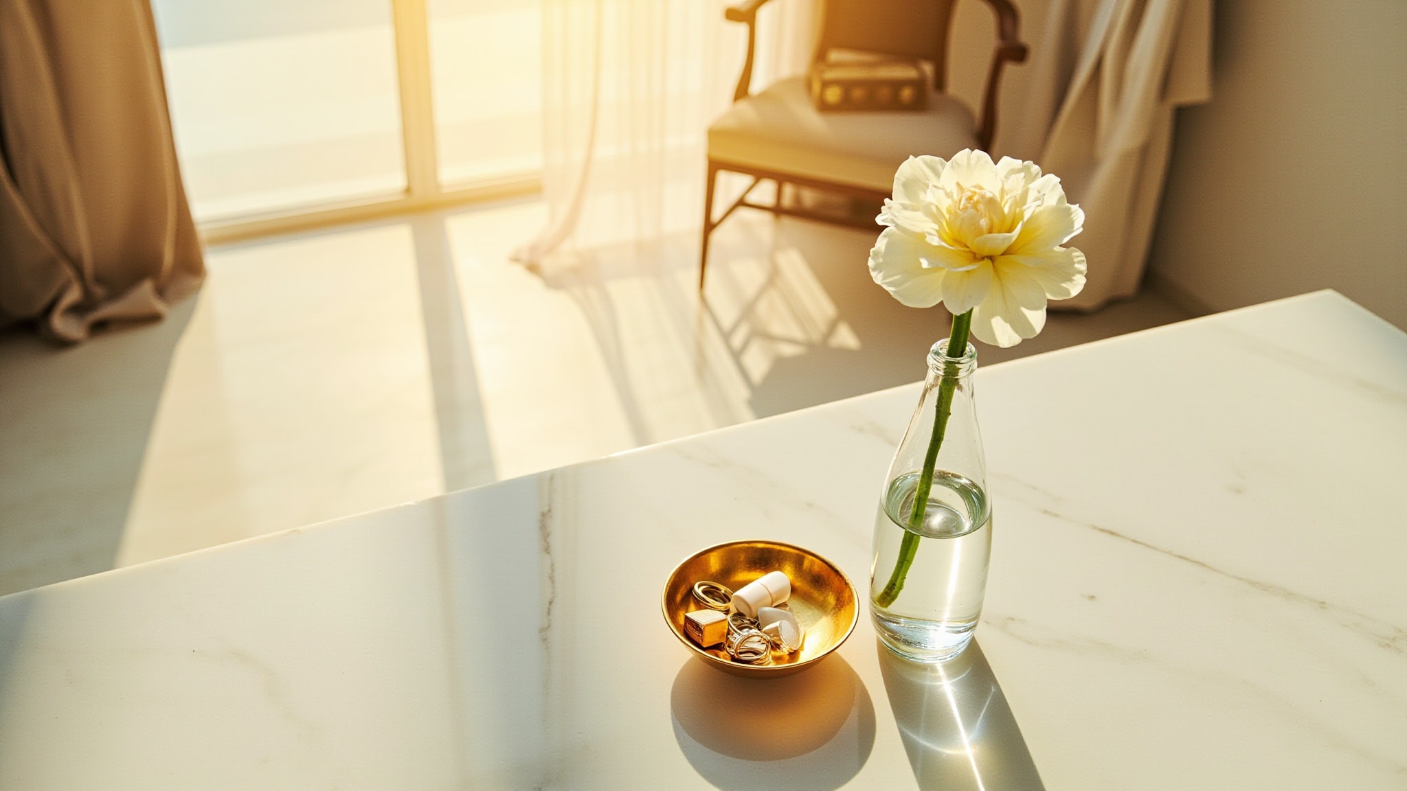 Golden Tuberose by Daniel Josier. Atmospheric mood