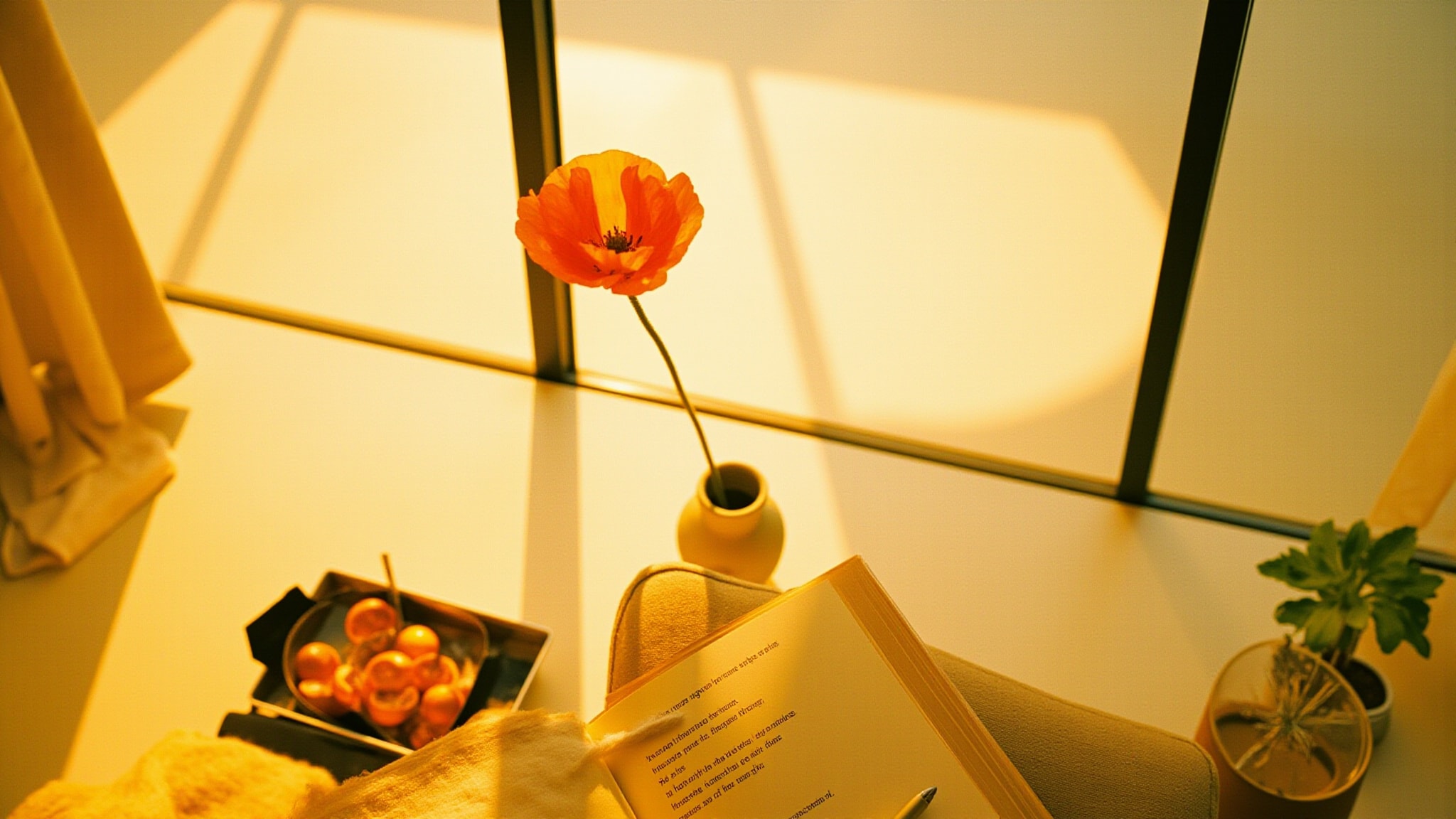 California Poppy by Deconstructing Eden. Atmospheric mood