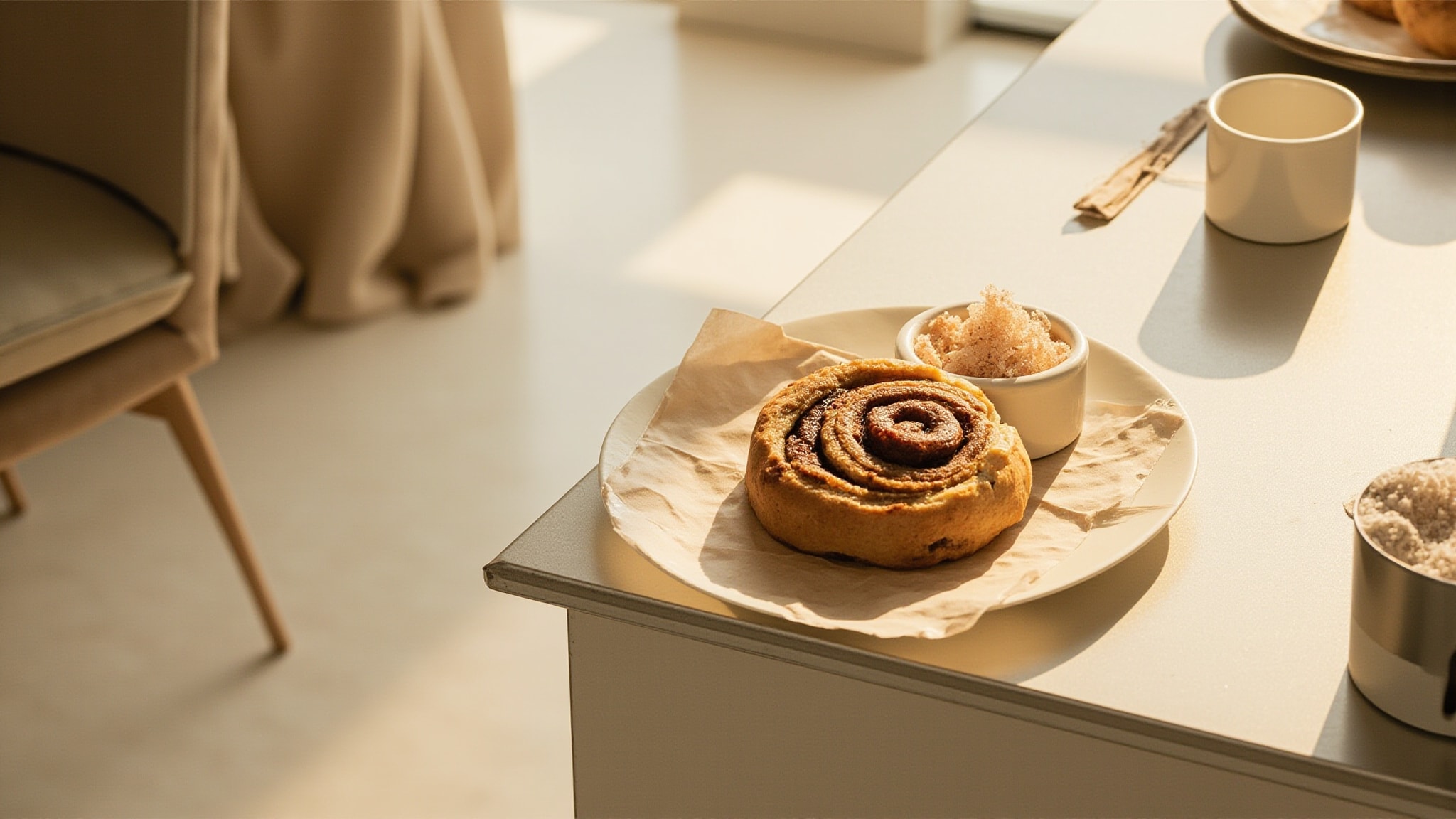 Cinnamon Bun by Demeter Fragrance. Atmospheric mood