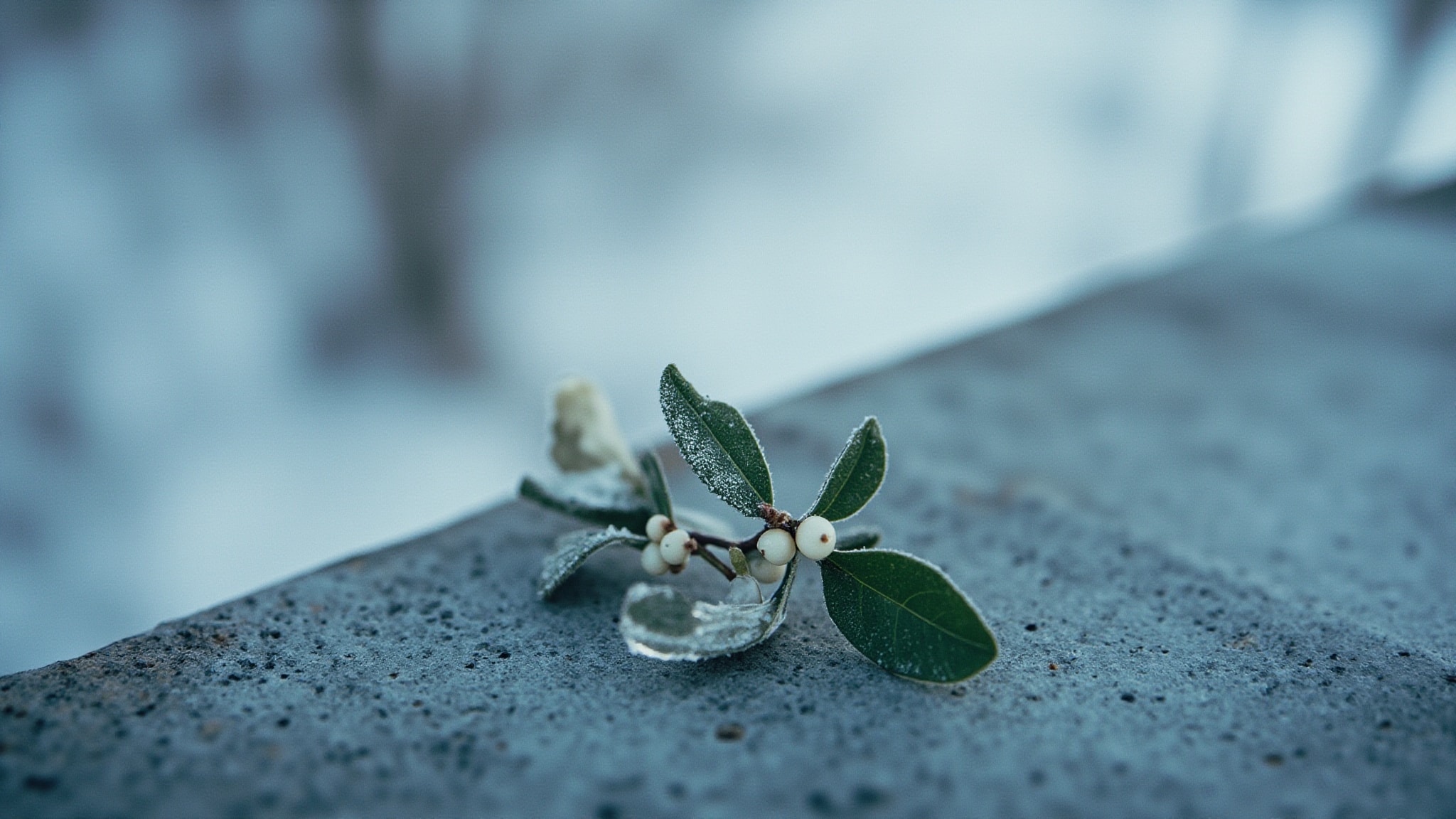 Mistletoe by Demeter. Atmospheric mood