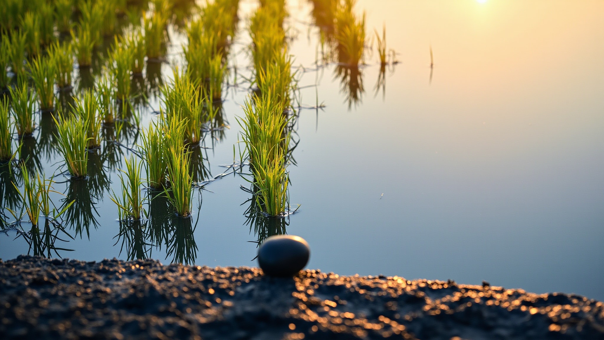 Rice Paddy by Demeter. Atmospheric mood
