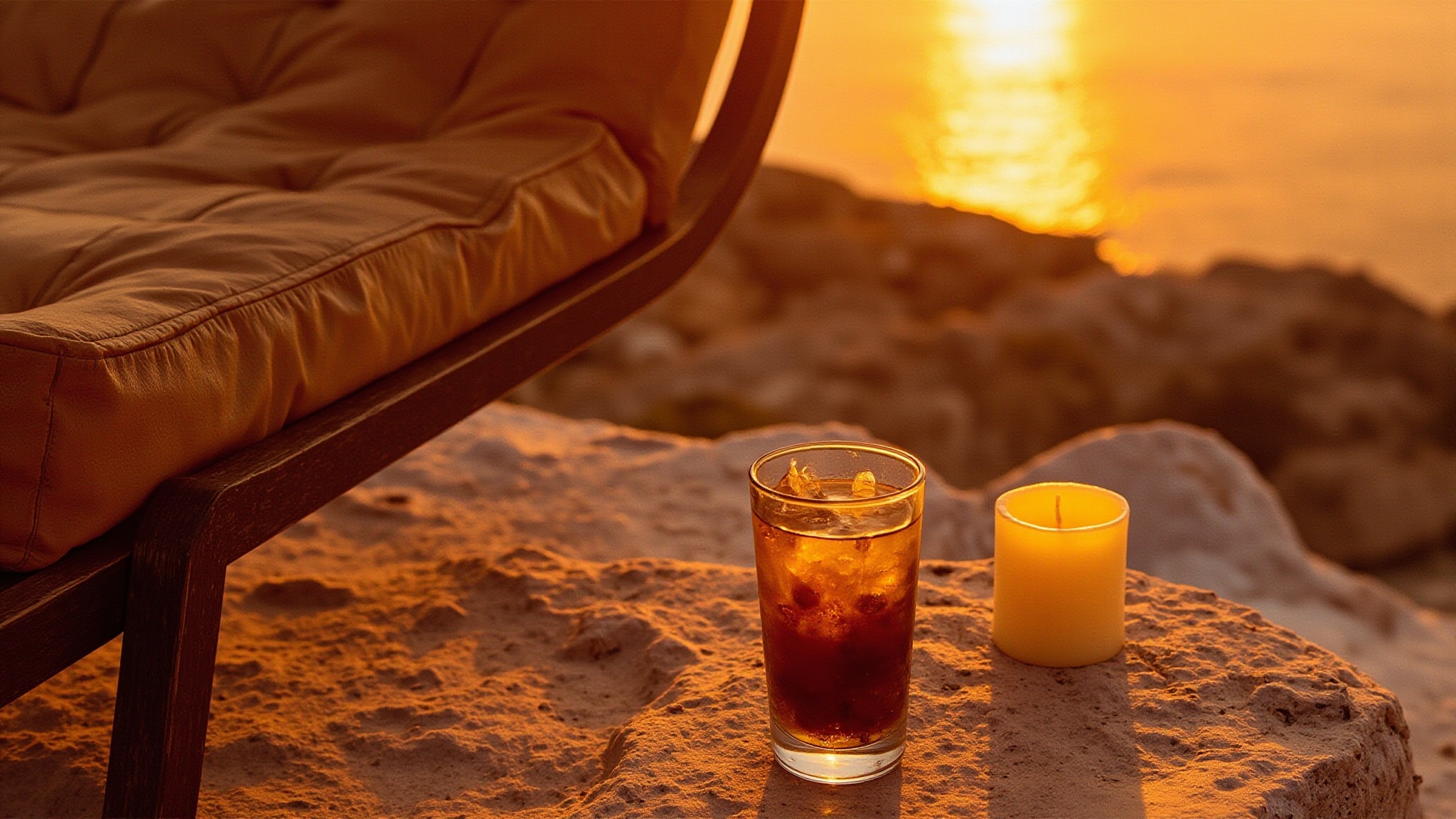 Mykonos Sunset by Destino Paris. Atmospheric mood