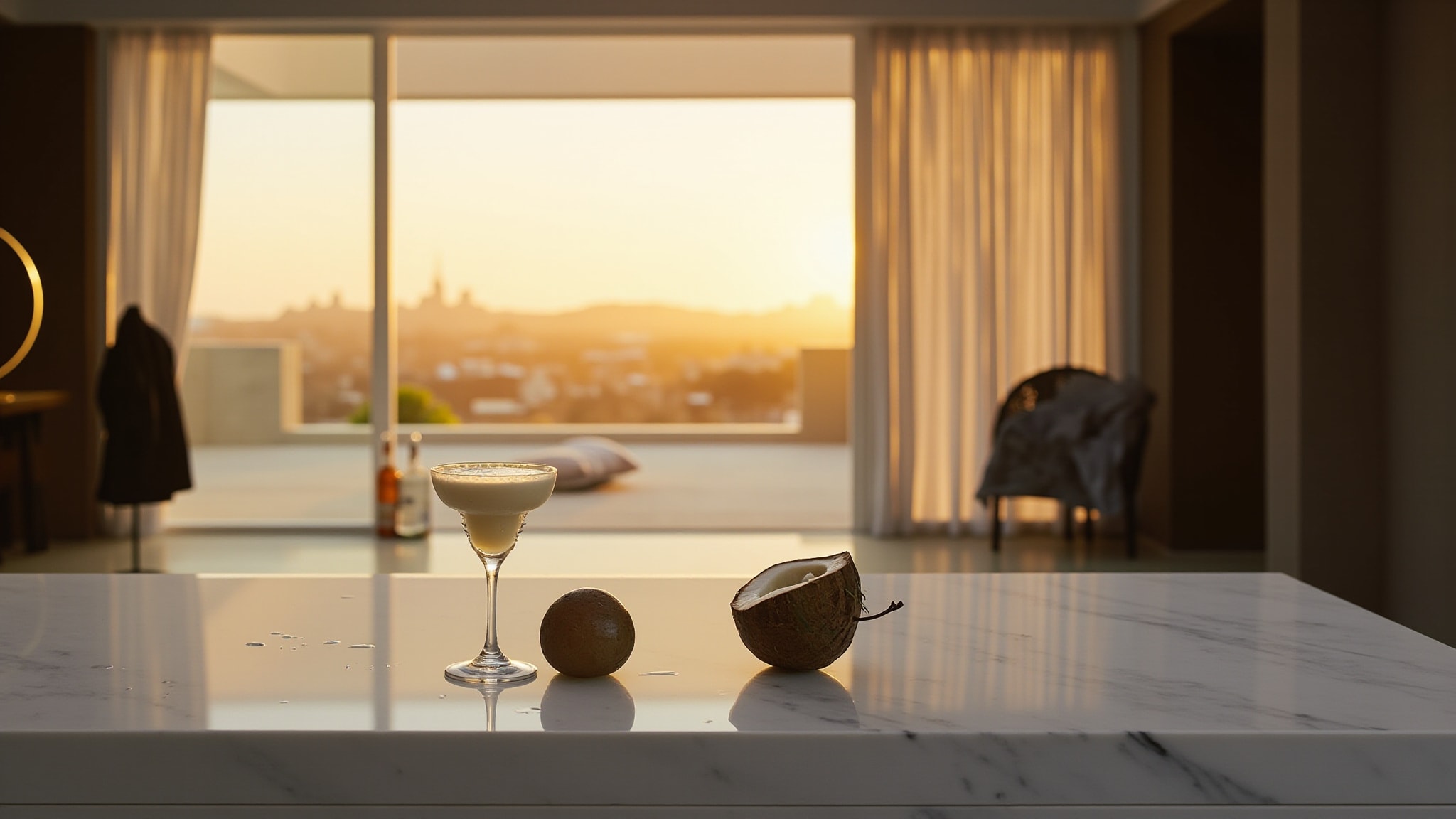 Sunset Colada by Devertere. Atmospheric mood