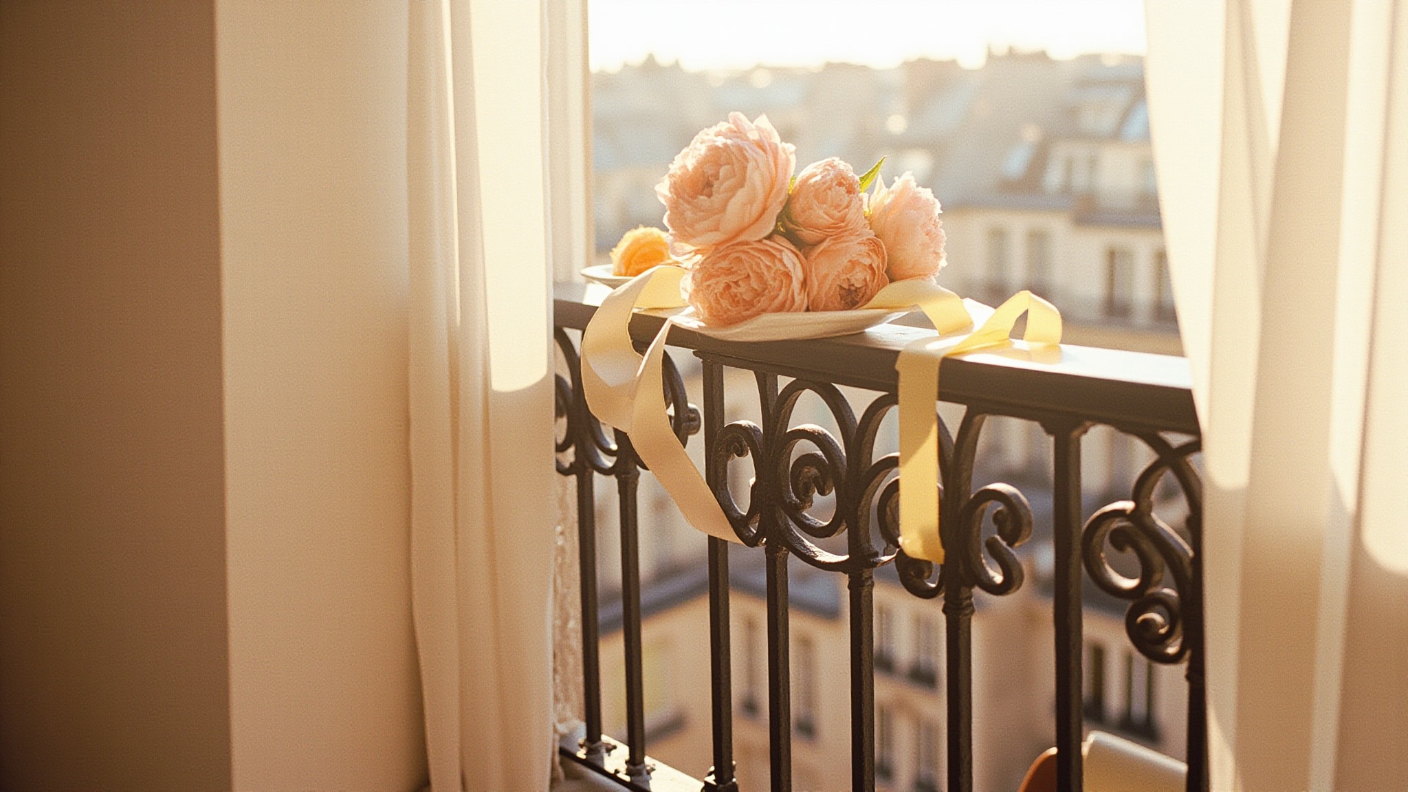 Miss Dior Chérie Blooming Bouquet by Dior. Atmospheric mood