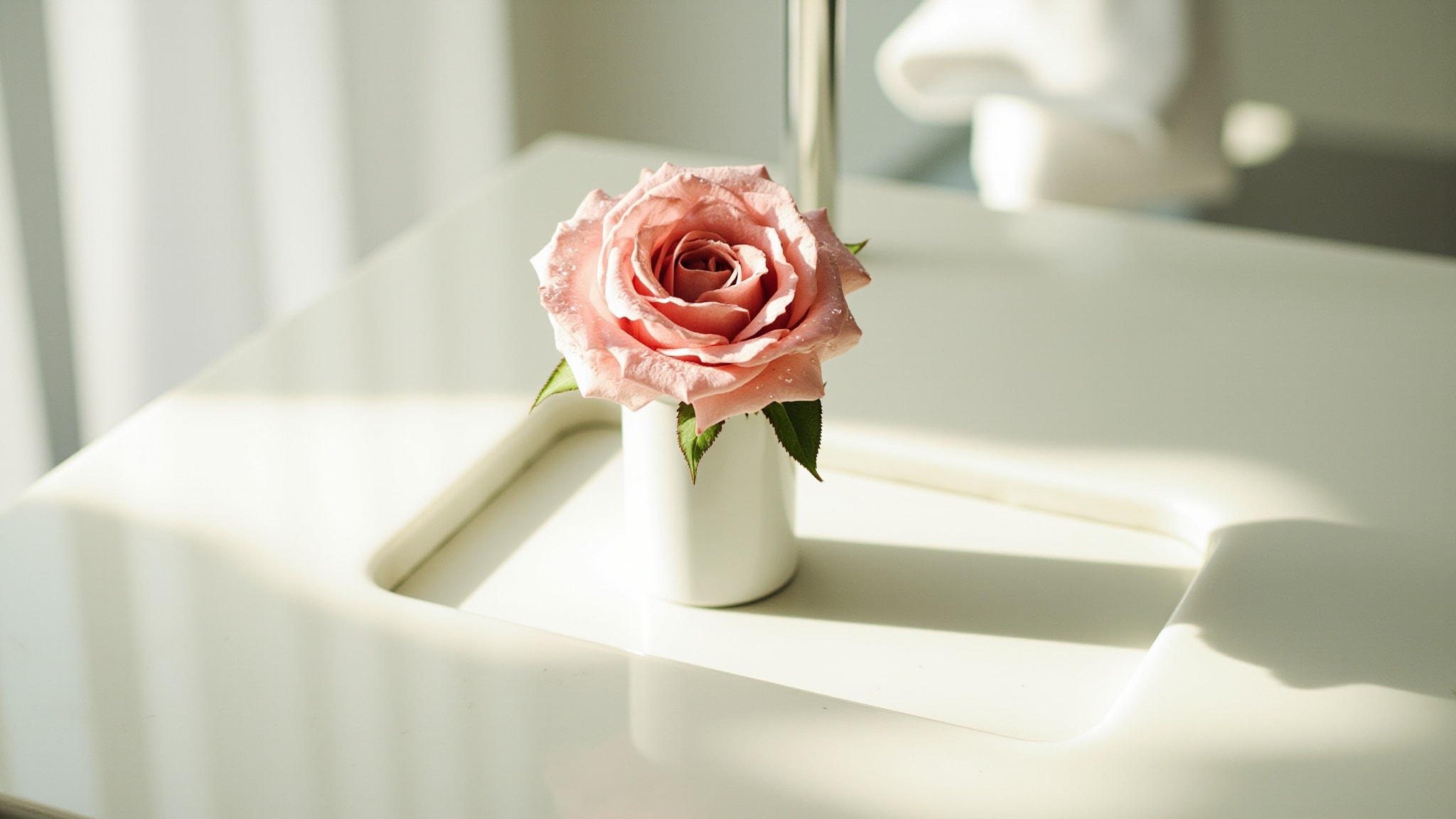 Eau Rose by Diptyque. Atmospheric mood