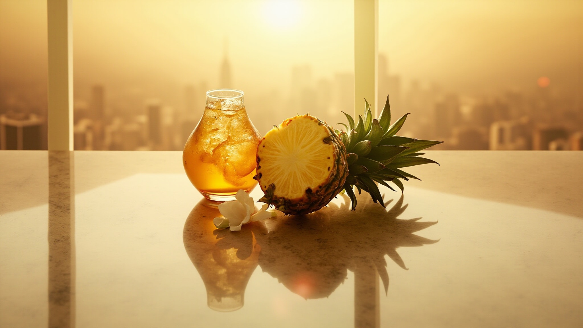 Pineapple by Dolce&Gabbana. Atmospheric mood