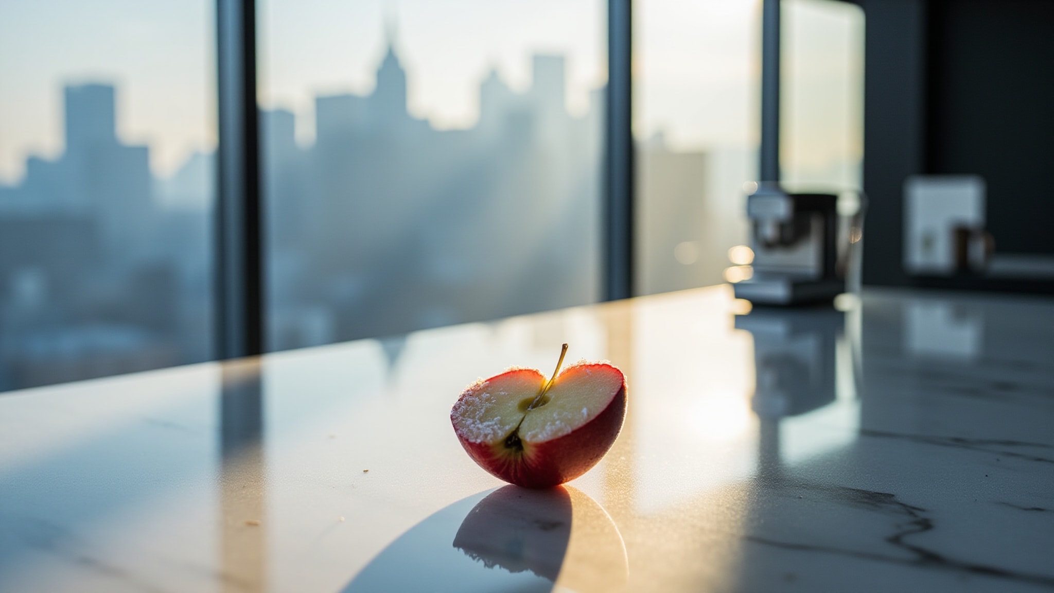 DKNY Be Tempted Icy Apple by Donna Karan. Atmospheric mood