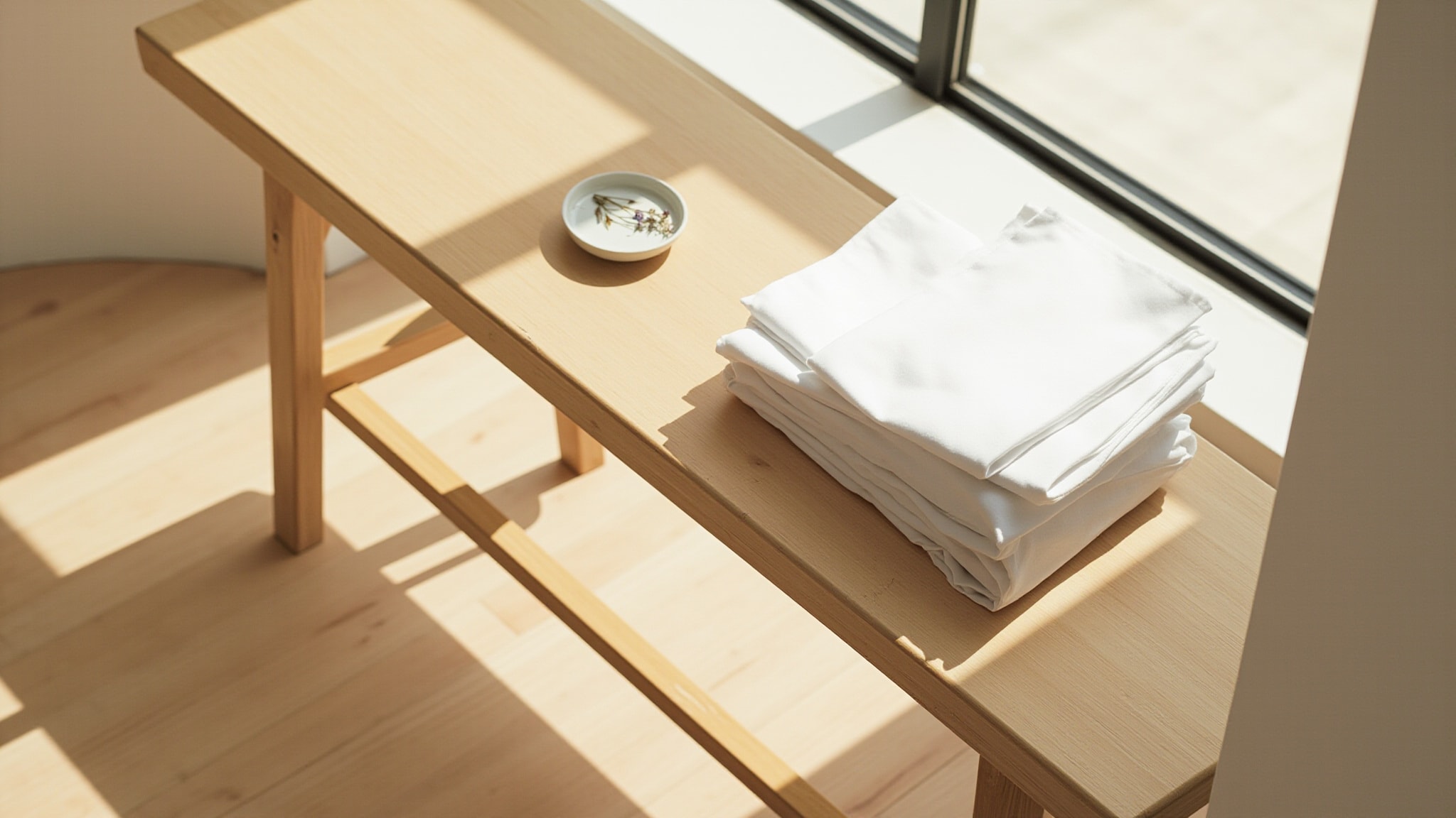 Airy Linens by Dossier. Atmospheric mood
