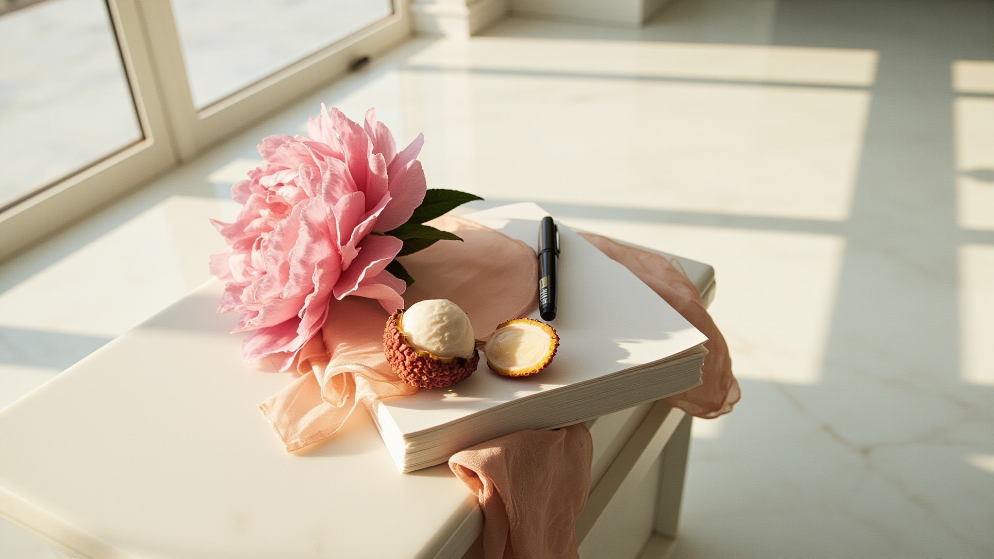 Floral Peony by Dossier. Atmospheric mood