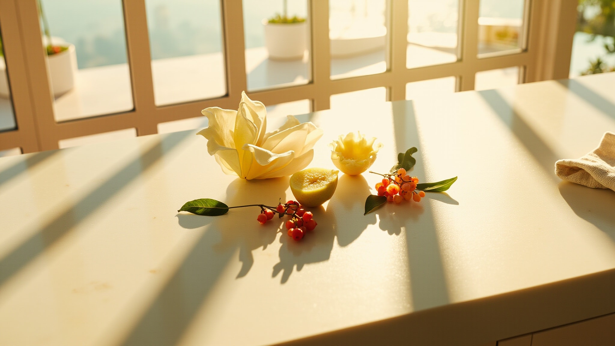 Fruity Gardenia by Dossier. Atmospheric mood