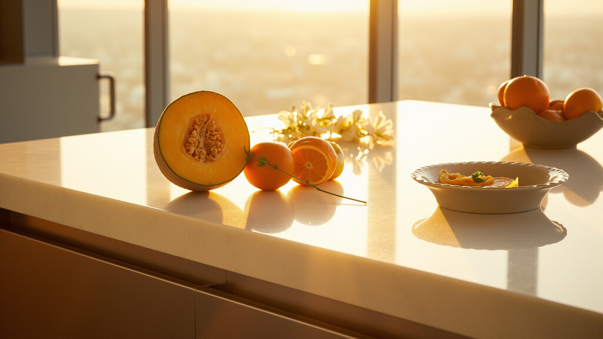 Orange Glow by Dossier. Atmospheric mood