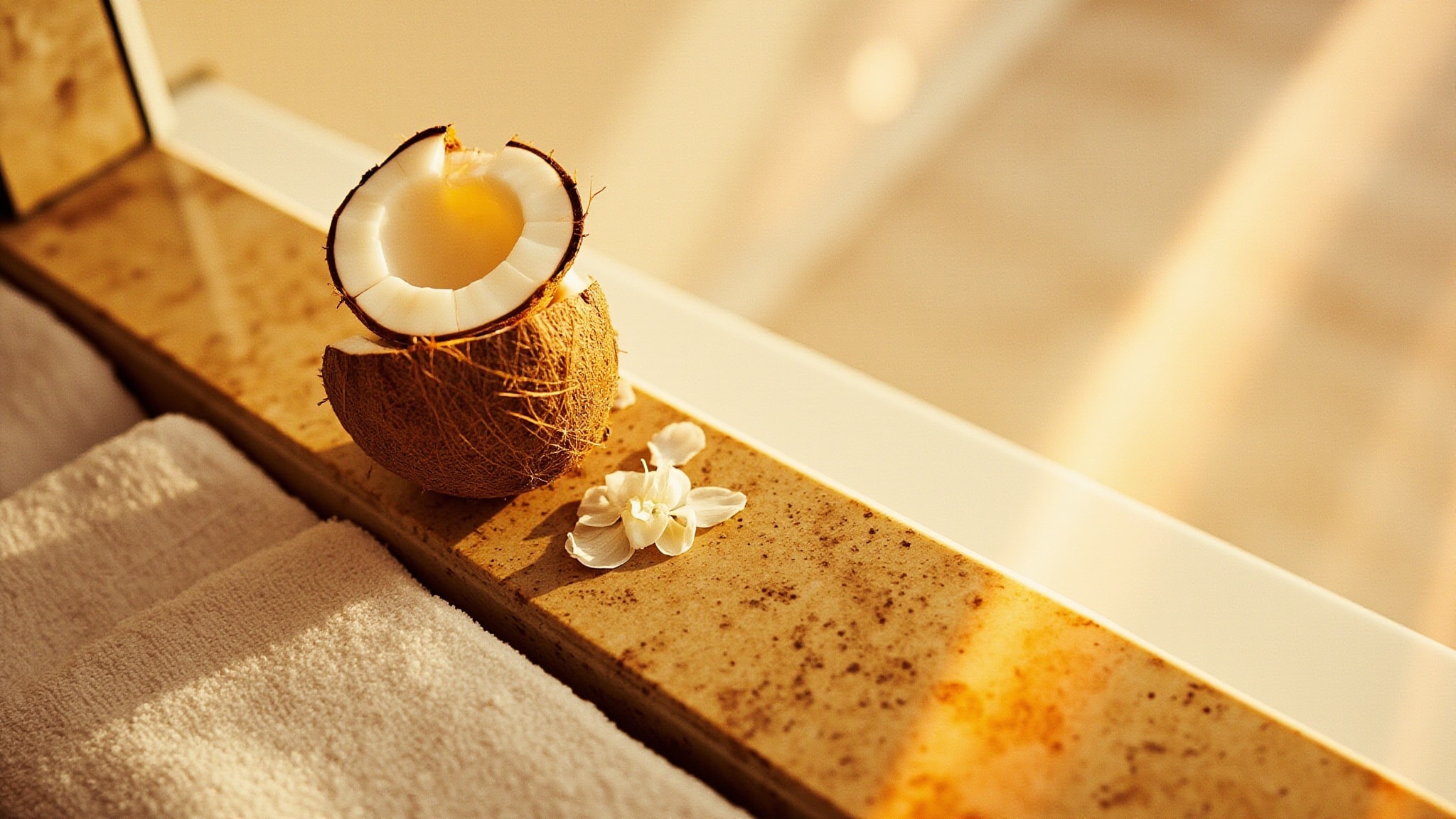 Powdery Coconut by Dossier. Atmospheric mood