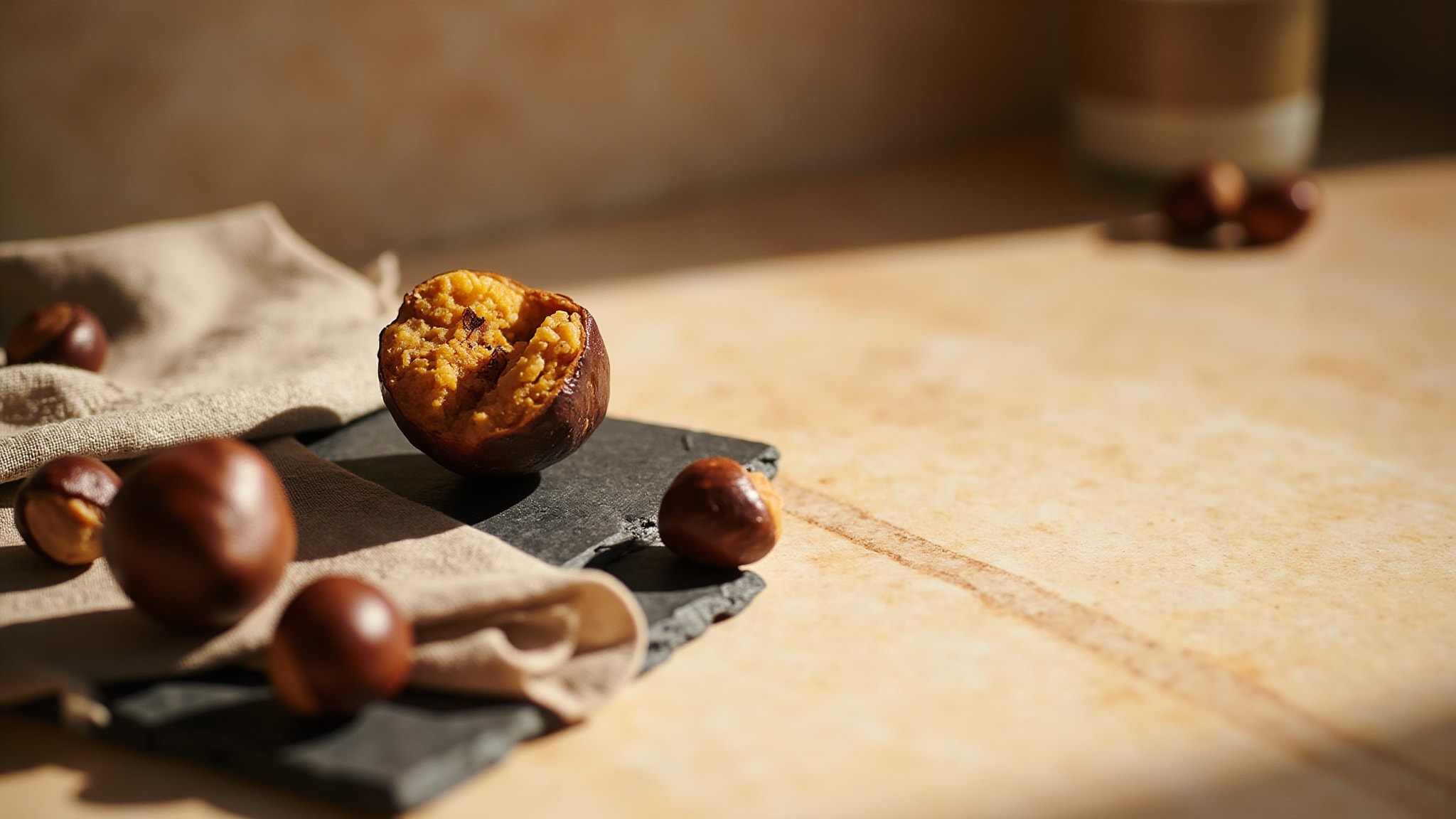 Woody Chestnut by Dossier. Atmospheric mood