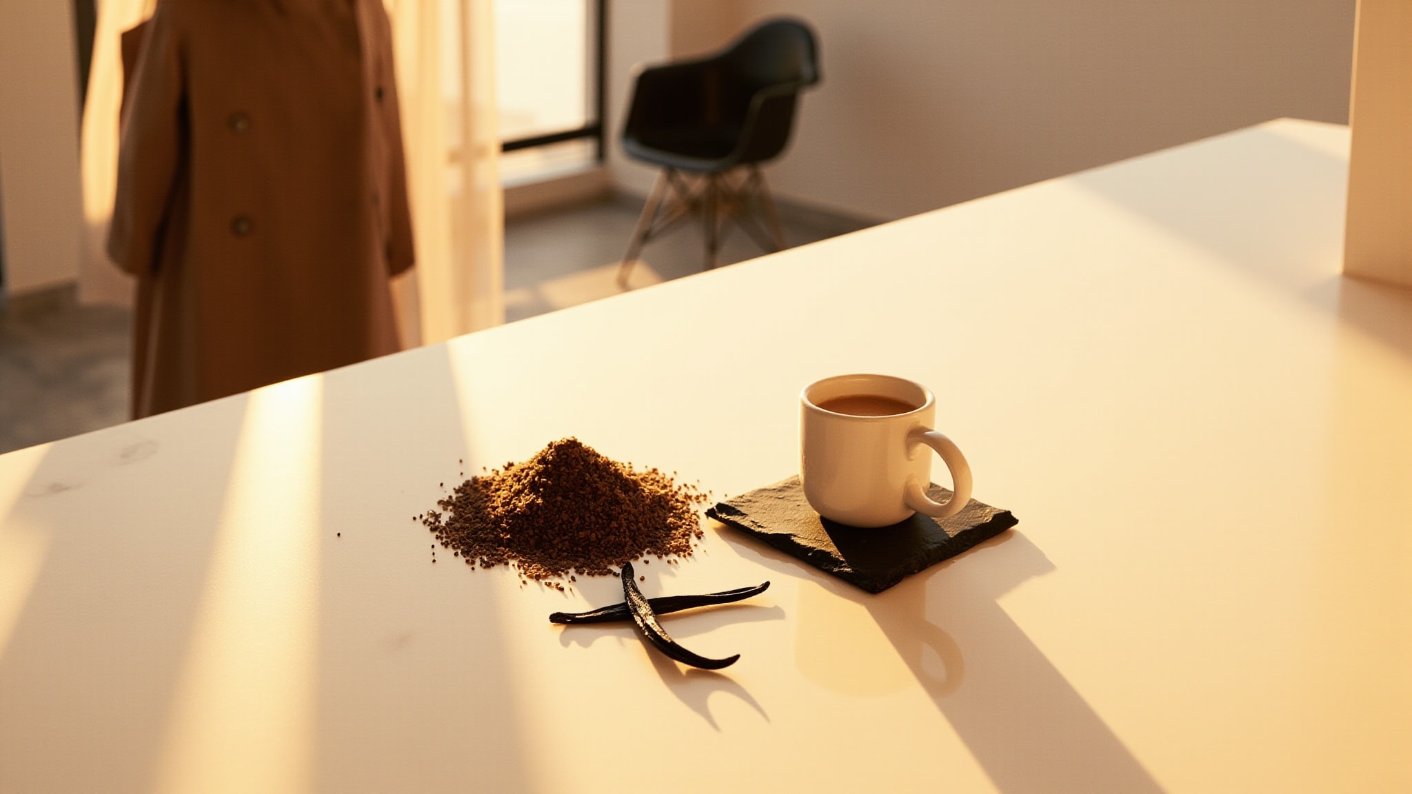 Woody Vanilla by Dossier. Atmospheric mood