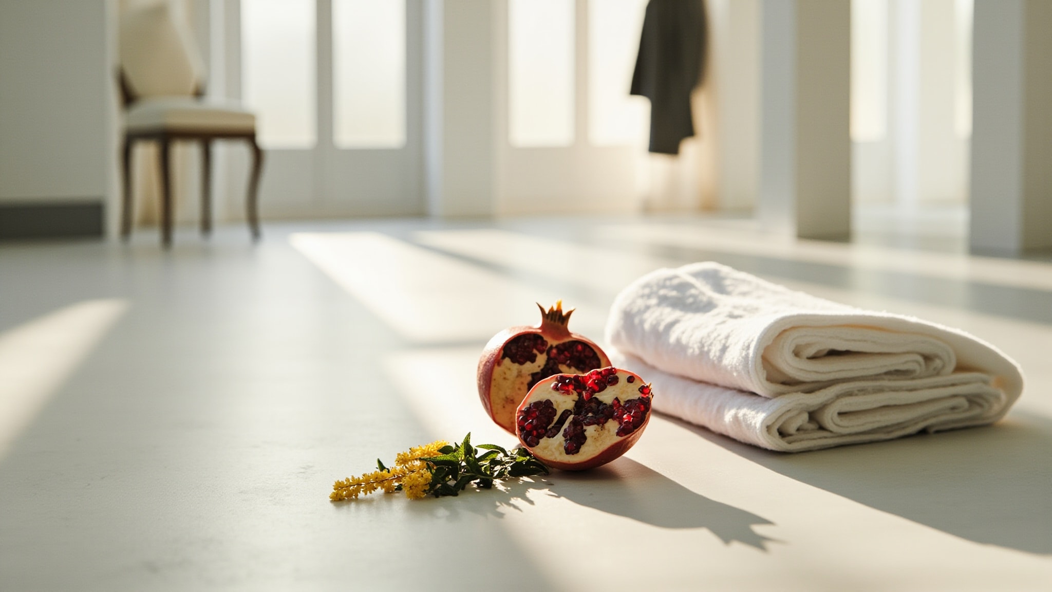 Go Fresh Pomegranate & Lemon Verbena by Dove. Atmospheric mood