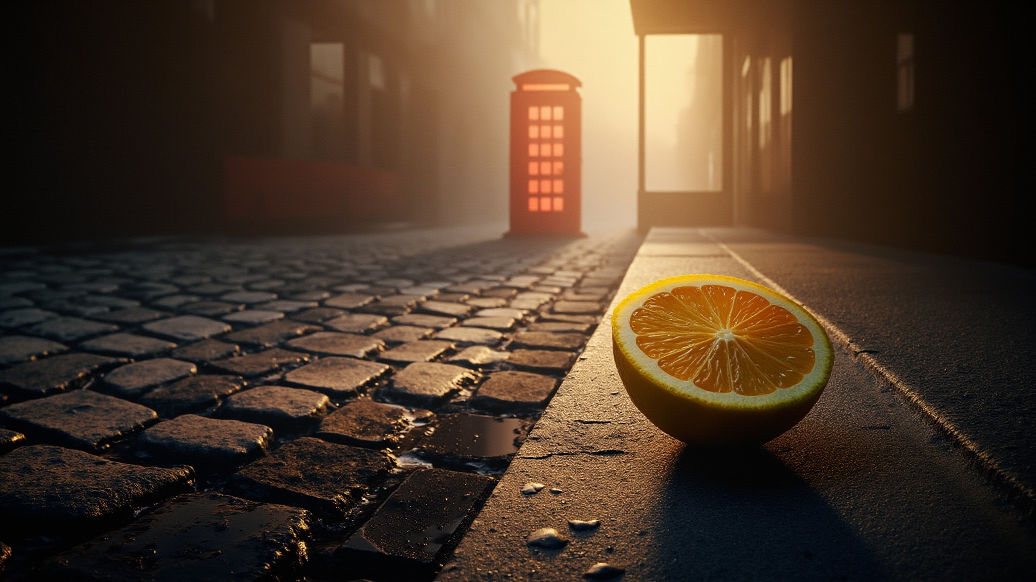 Drenched in London by Street Origins. Atmospheric mood