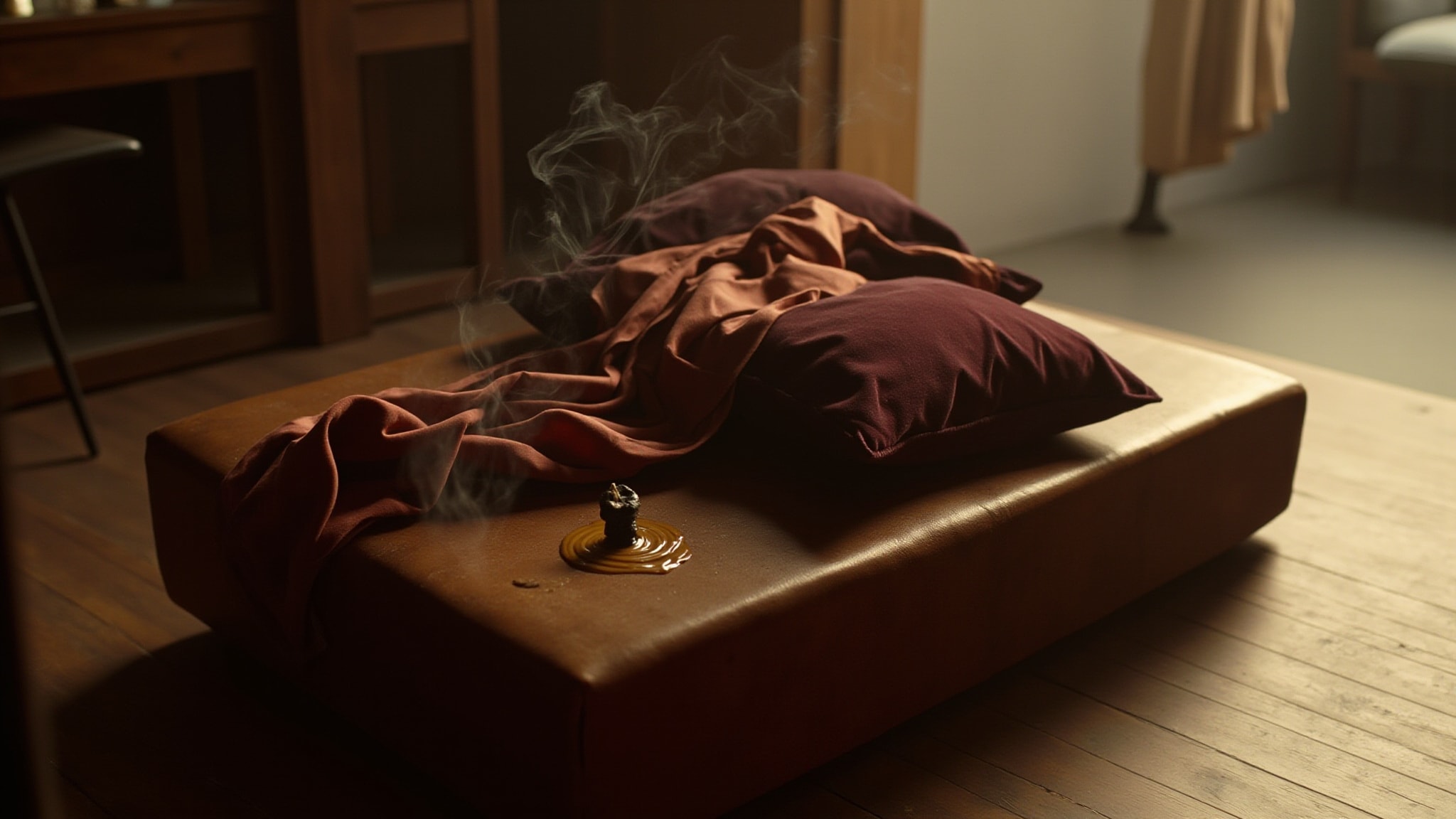 Drowning In Strawberry Caramel Delight by The Dua Brand. Atmospheric mood