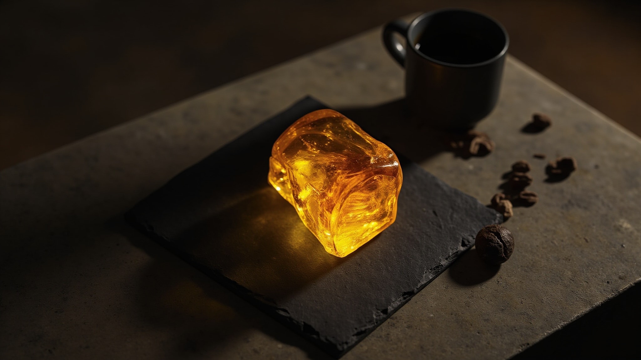 40 Million Year Old Amber by DS&Durga. Atmospheric mood