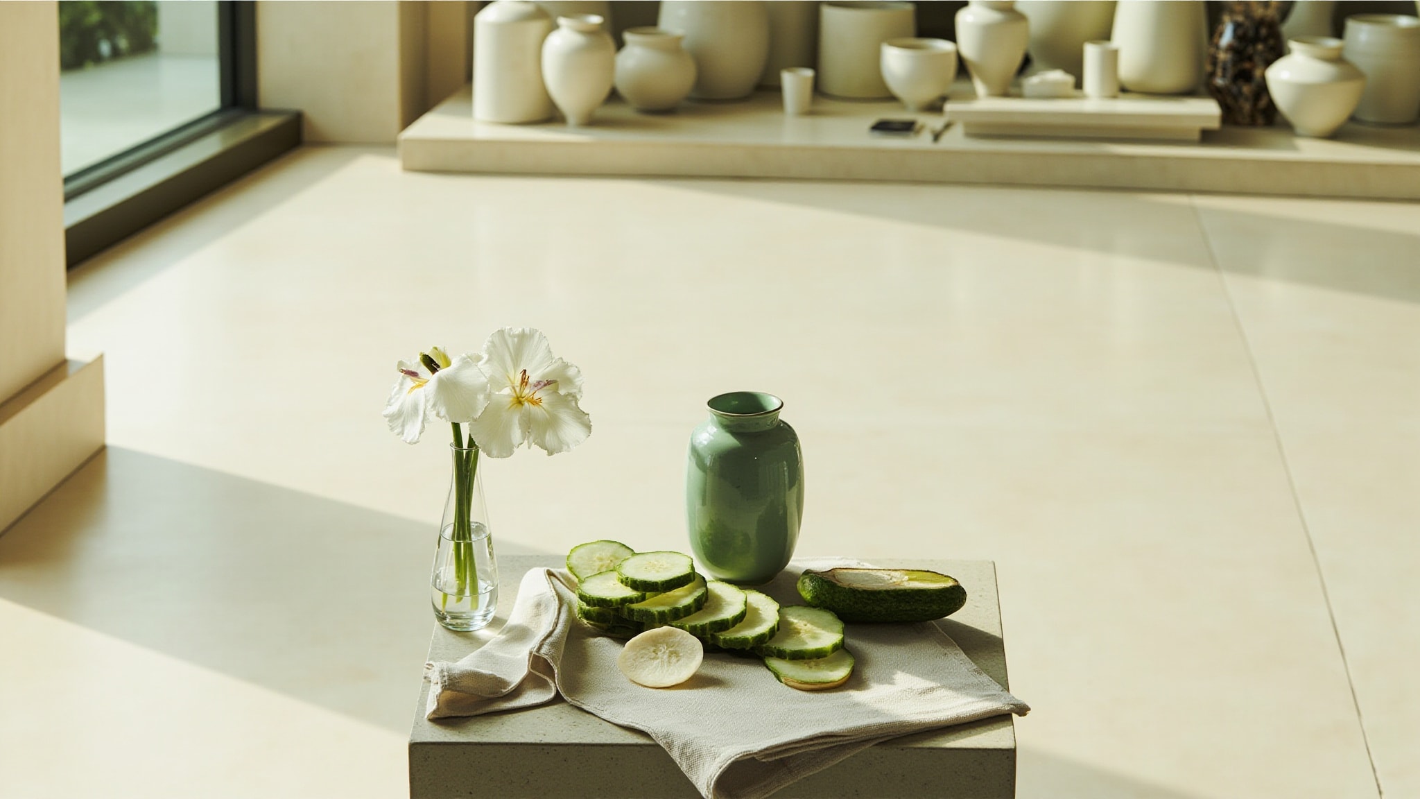 Celadon : A Velvet Green by DSH Perfumes. Atmospheric mood