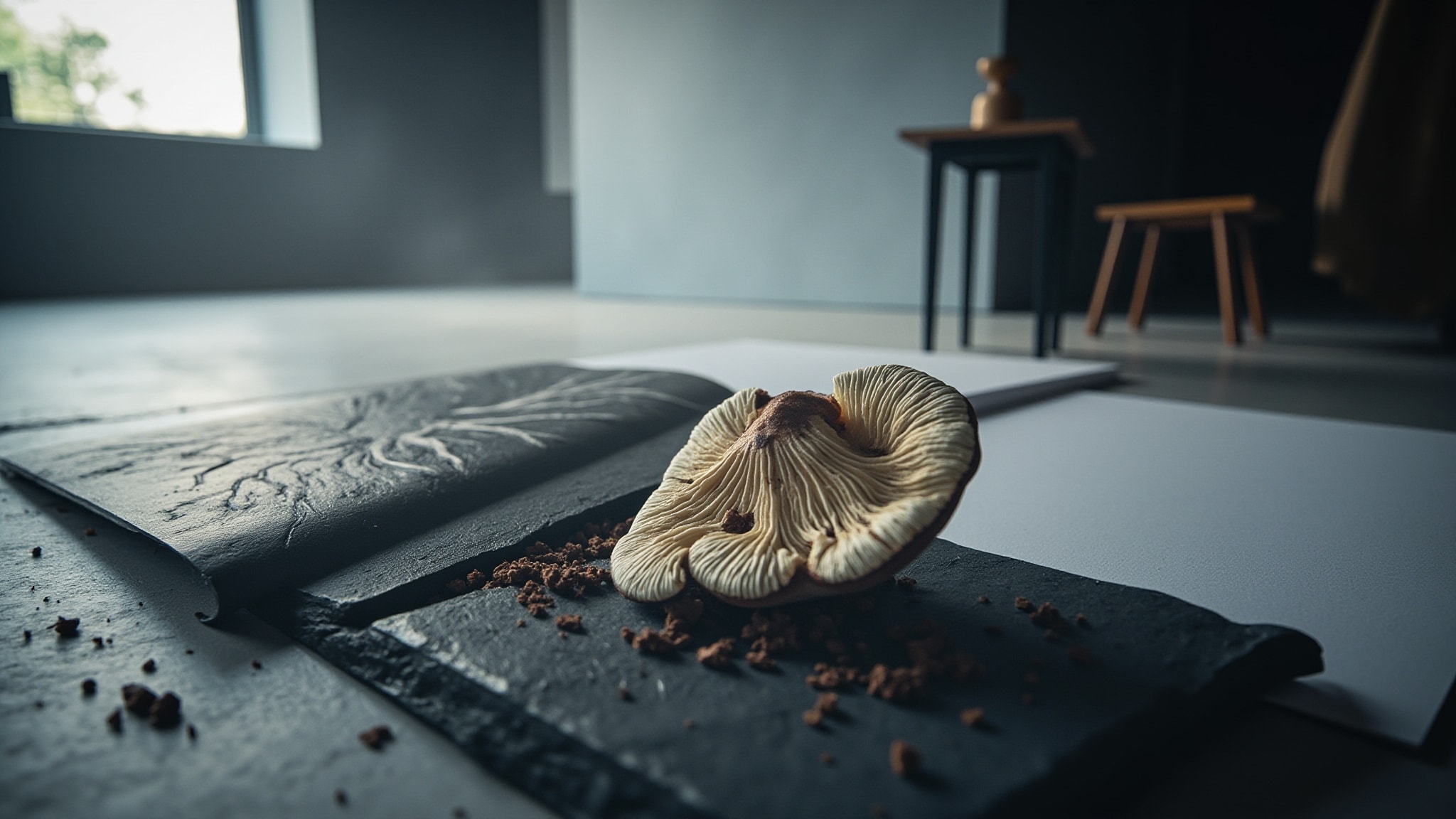 Cuir et Champignon by DSH Perfumes. Atmospheric mood
