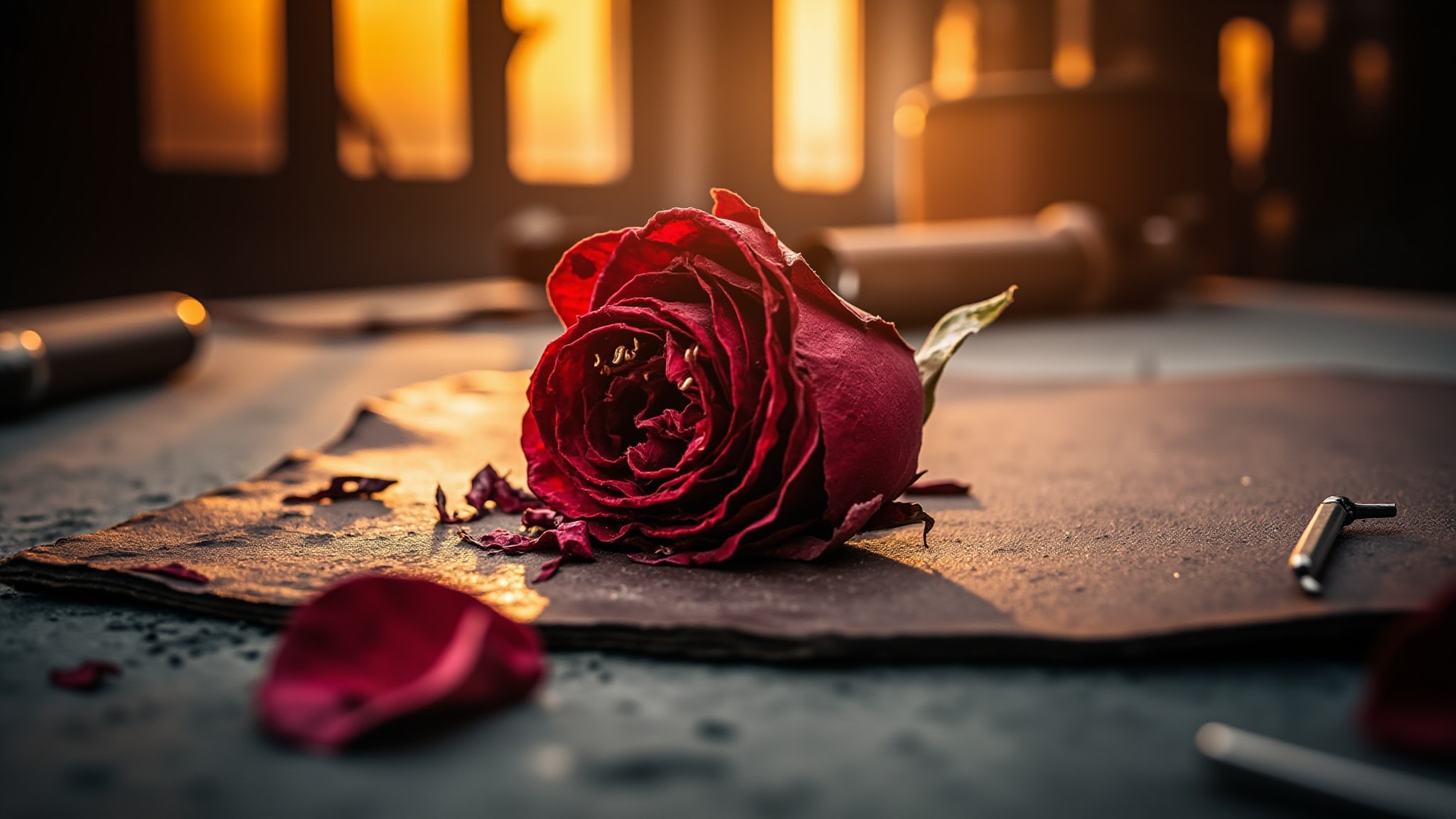 Dirty Rose by DSH Perfumes. Atmospheric mood